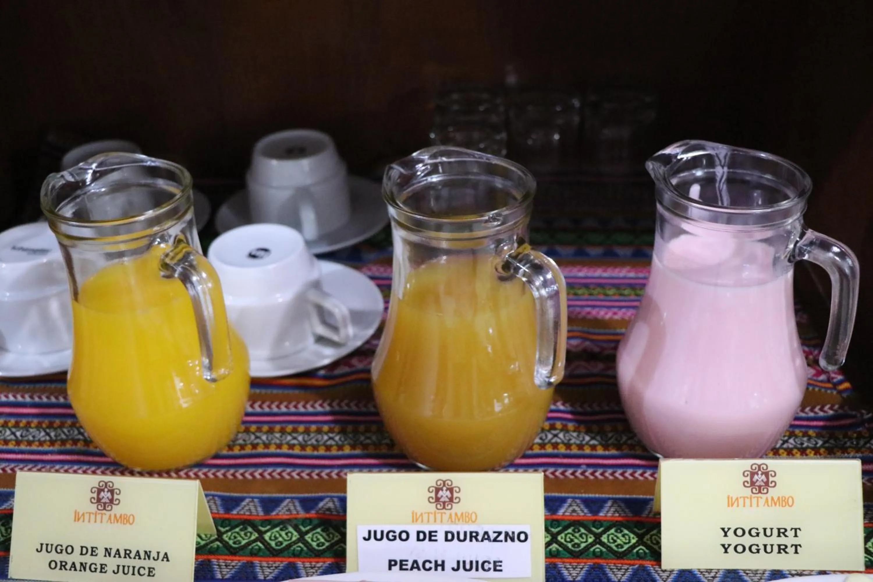 Buffet breakfast in Intitambo Hotel