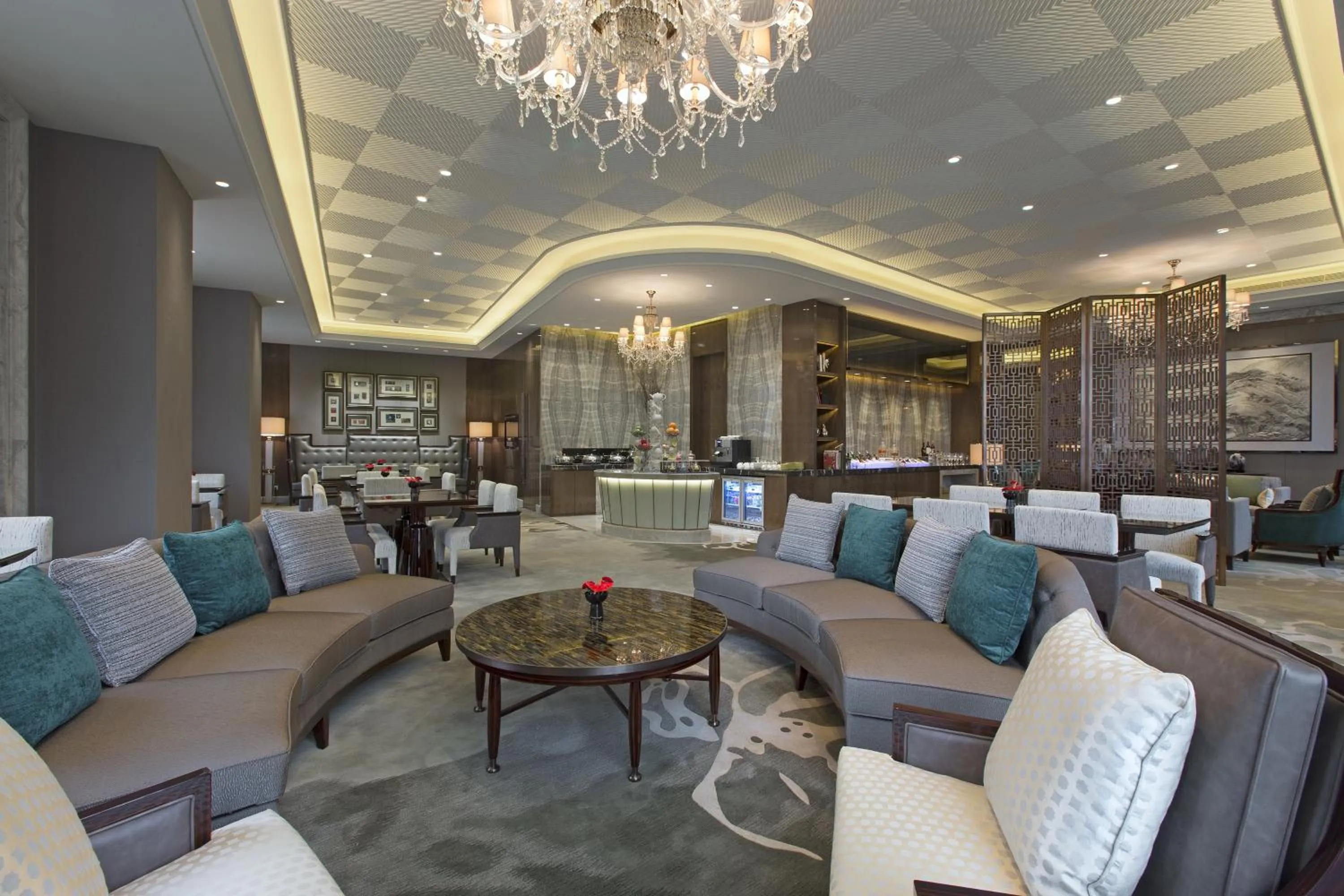 Lobby or reception in Wanda Vista Nanning