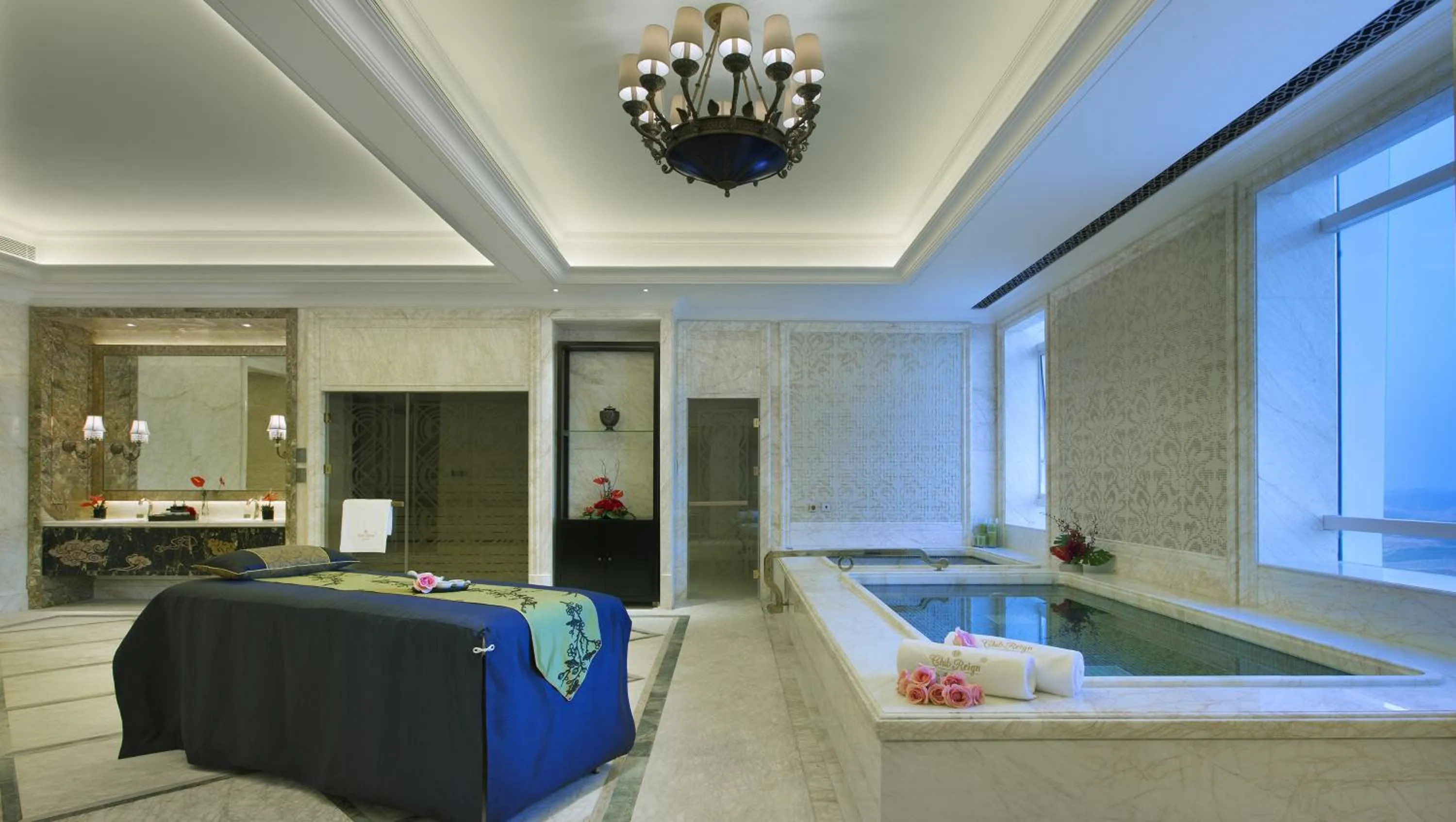 Spa and wellness centre/facilities in Wanda Vista Nanning