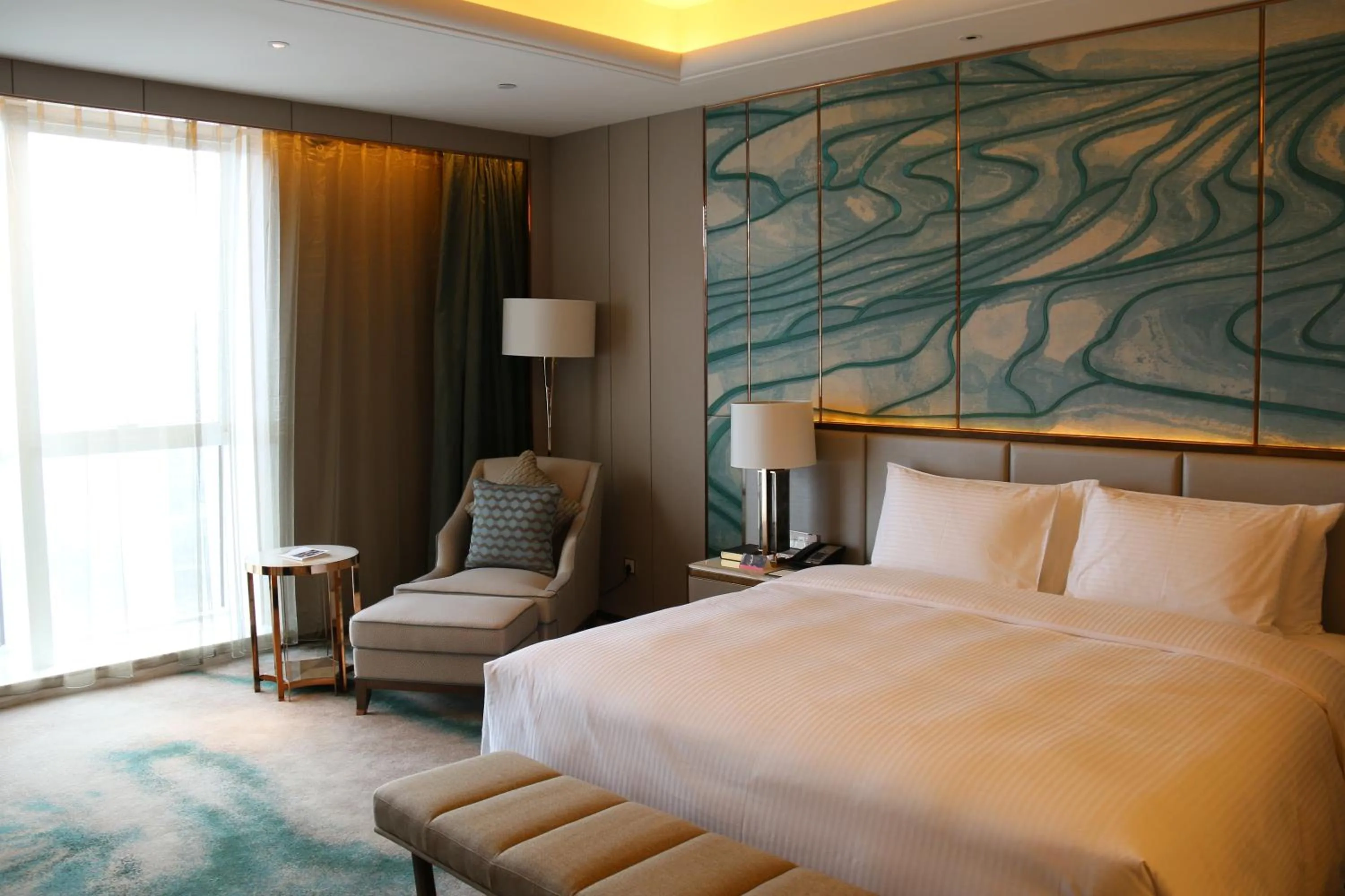 Photo of the whole room, Bed in Wanda Vista Nanning