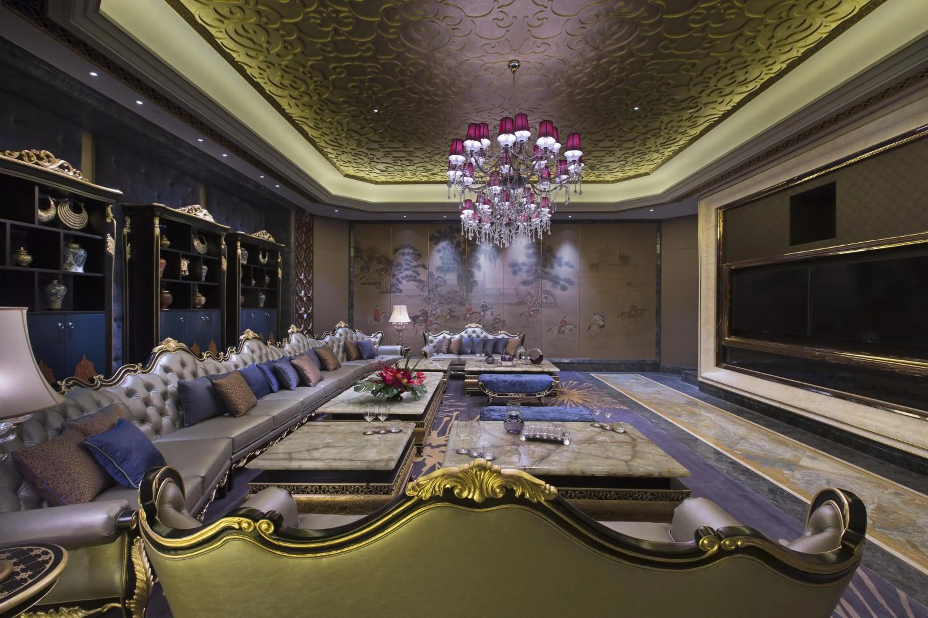 Communal lounge/ TV room in Wanda Vista Nanning