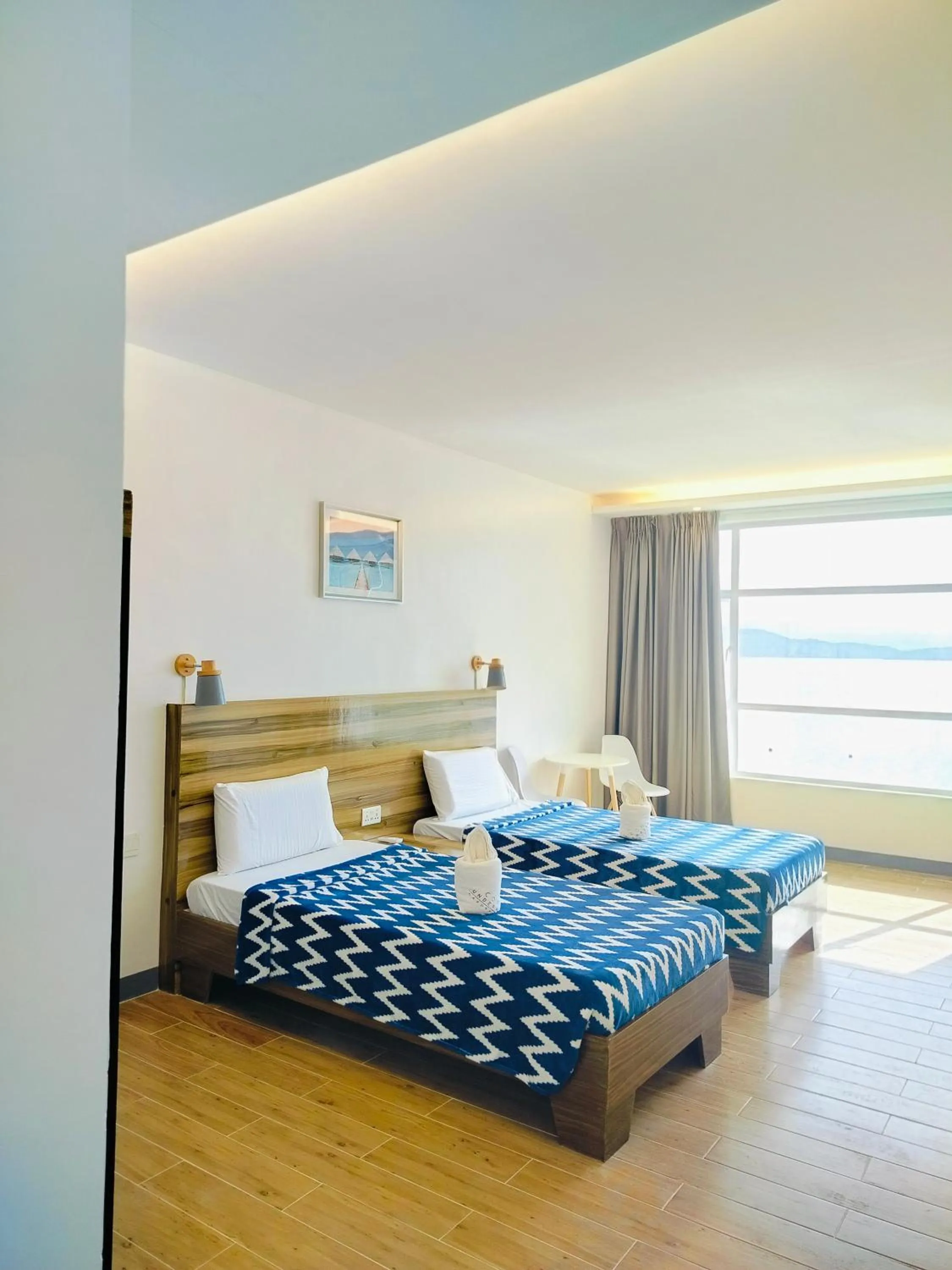 Double or Twin Room with Sea View in Coron Underwater Garden Resort