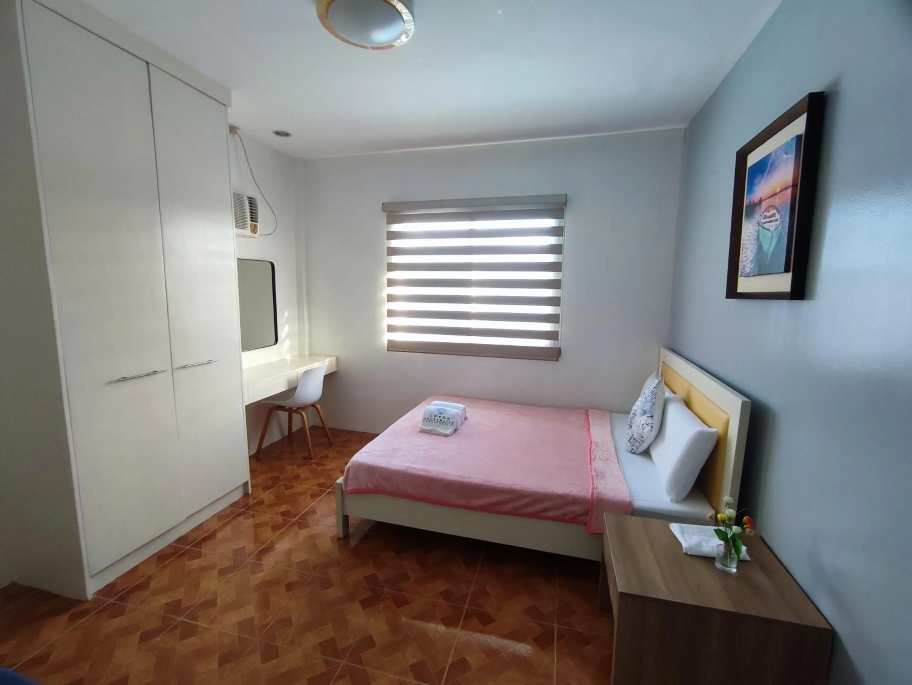 Bed in Coron Underwater Garden Resort