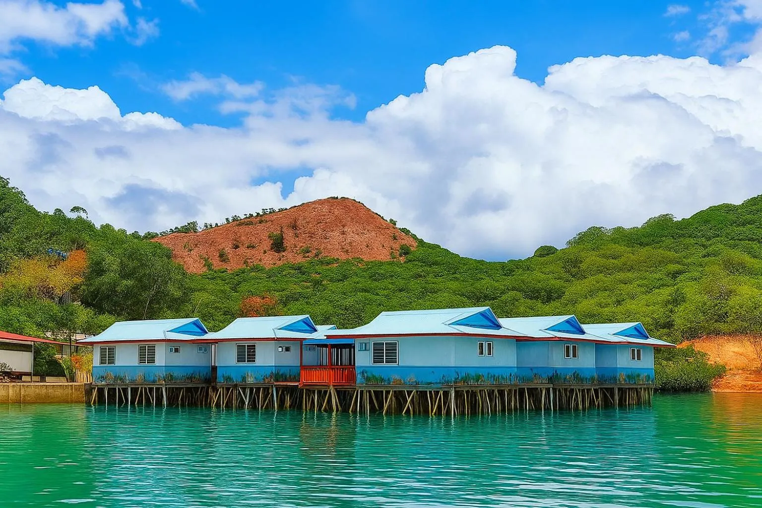 Sea view in Coron Underwater Garden Resort