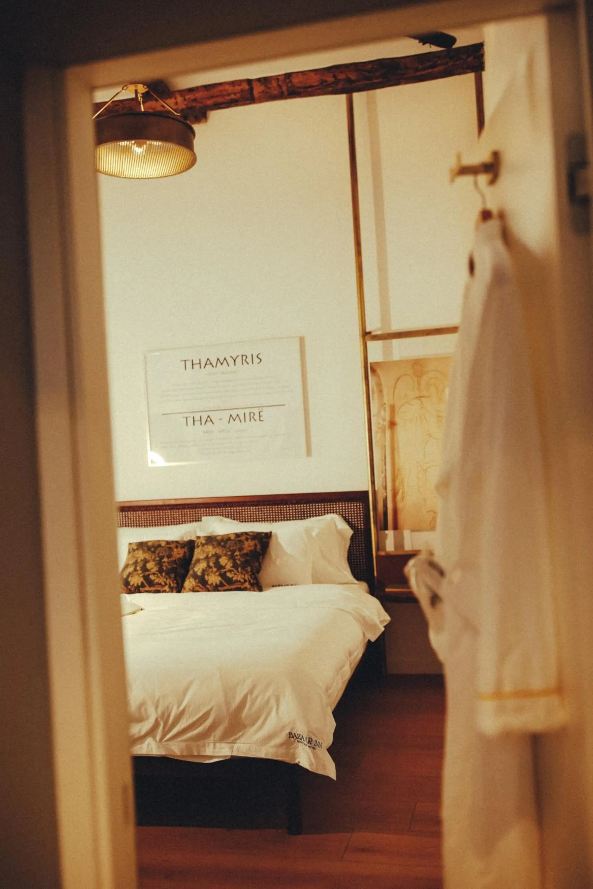 Bed in Bazaar Inn Hotel