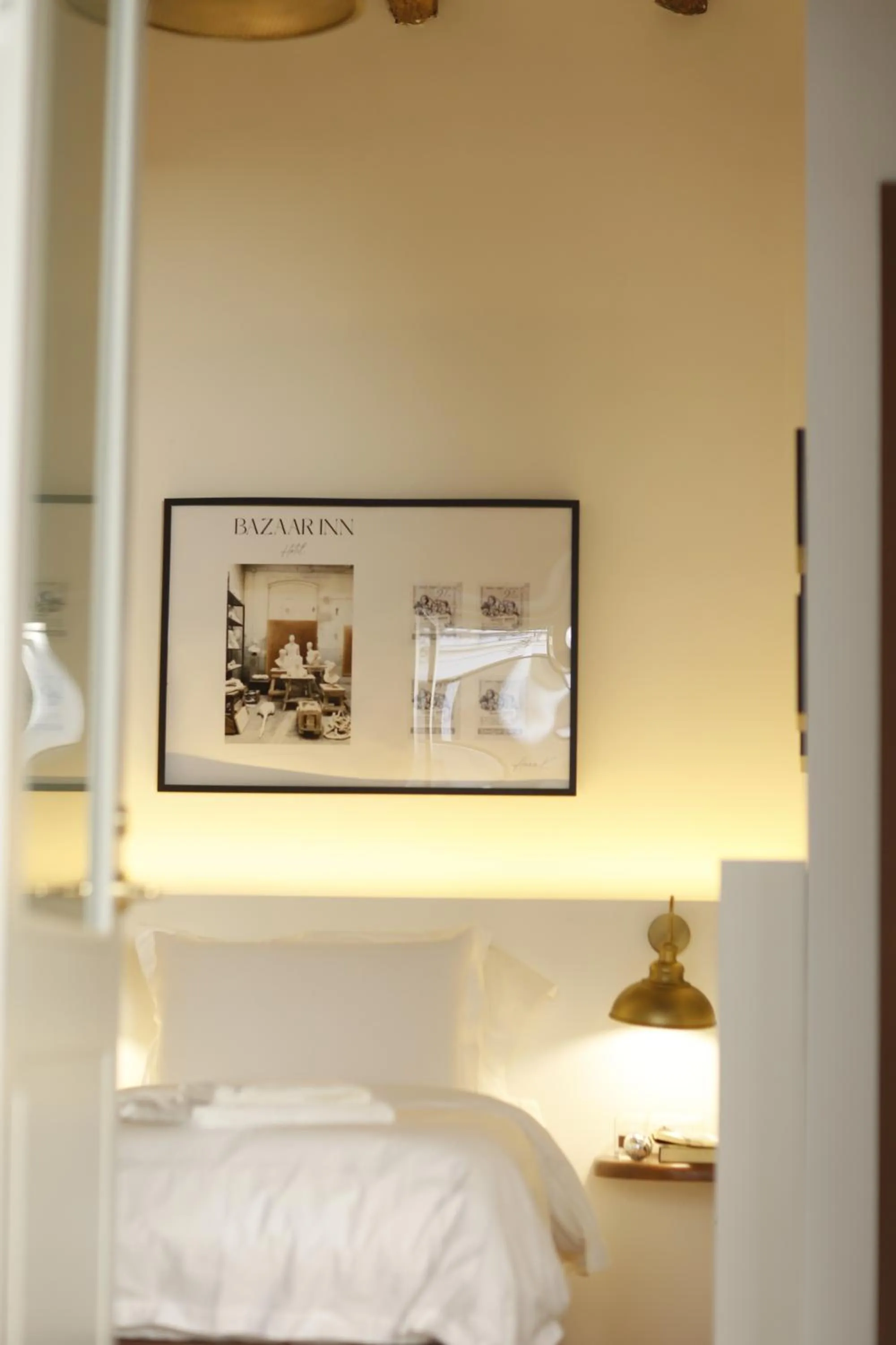 Bed in Bazaar Inn Hotel