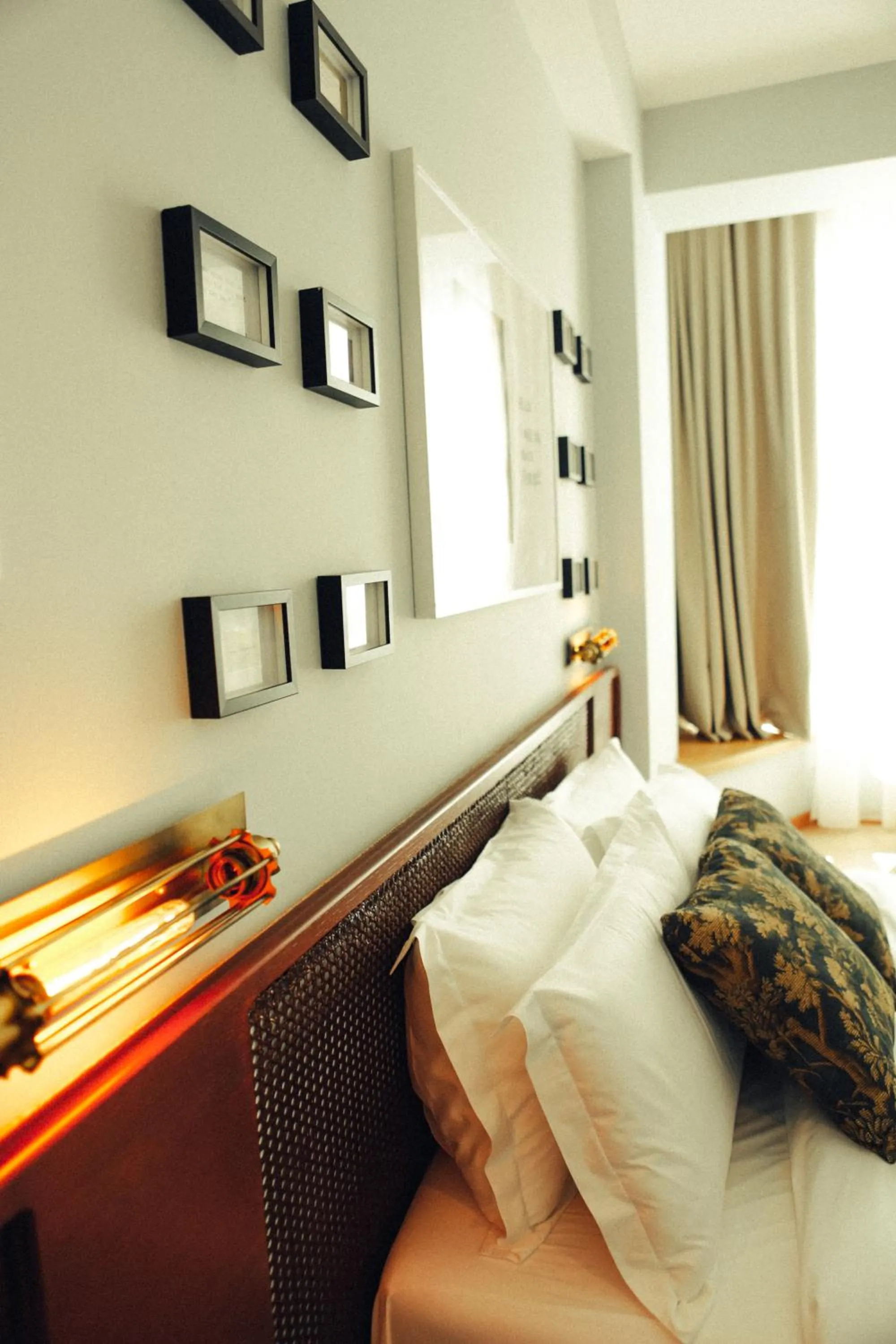 Bed in Bazaar Inn Hotel