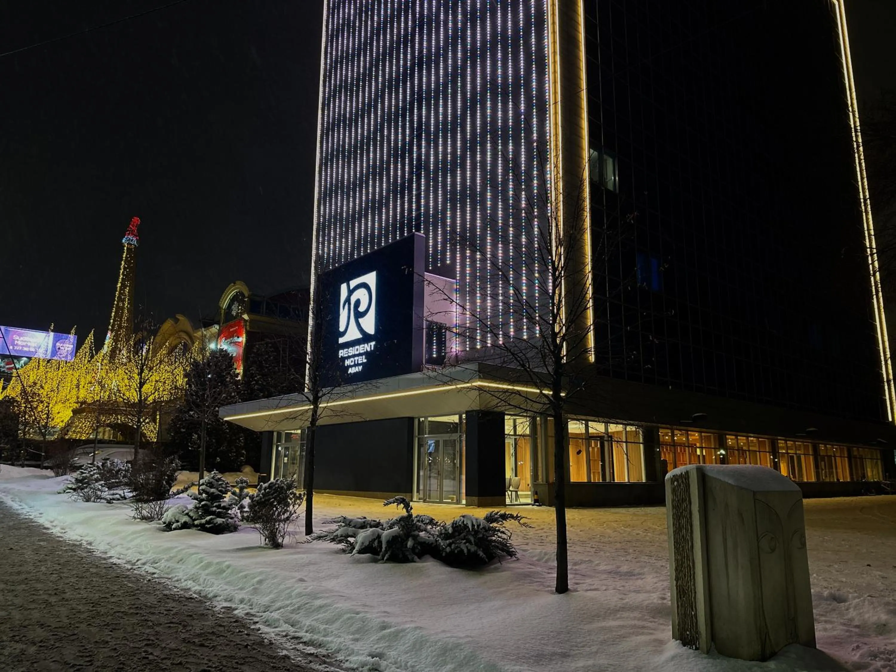 Property building in Resident Hotel Abay