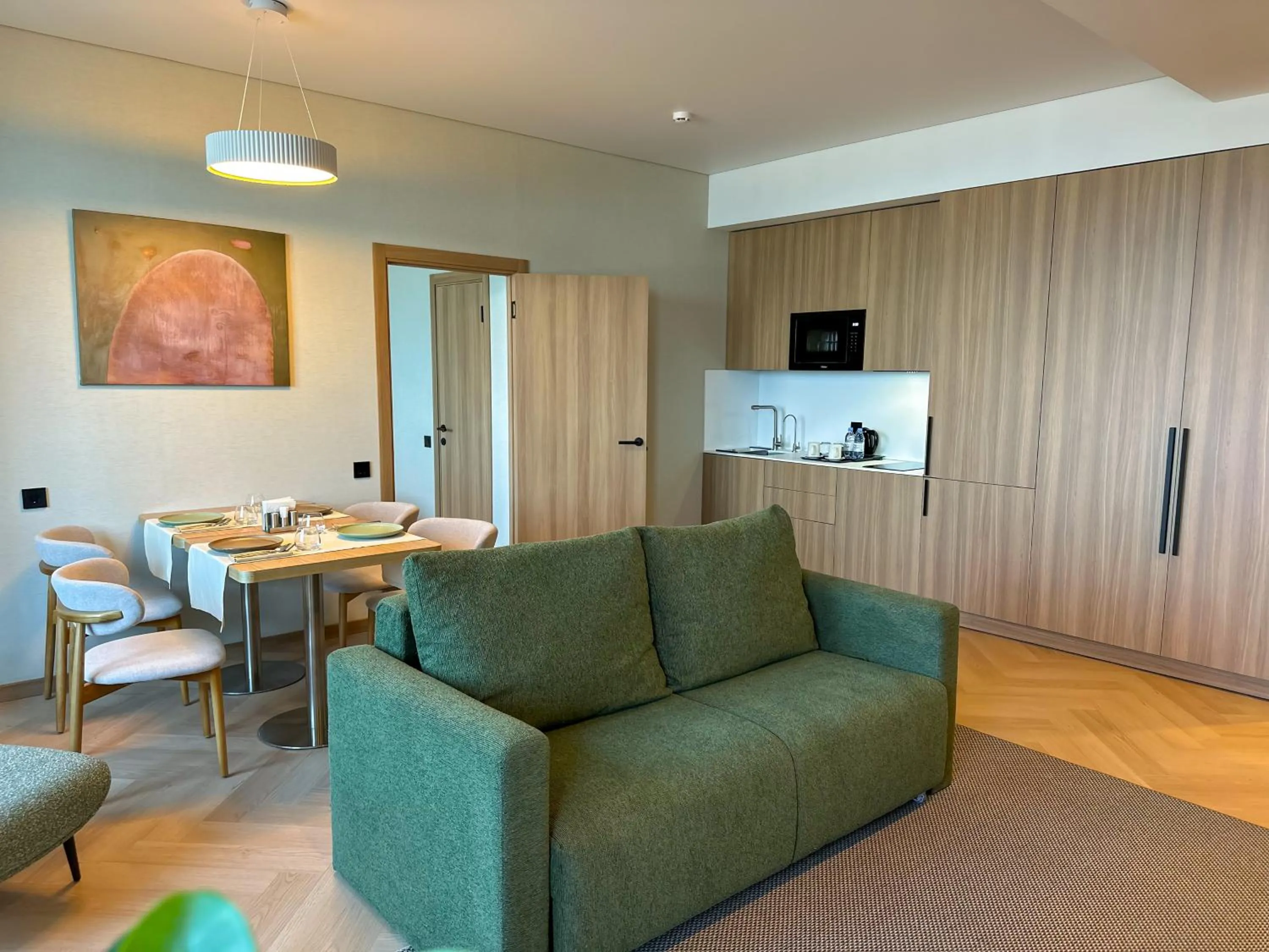 Kitchen or kitchenette in Resident Hotel Abay