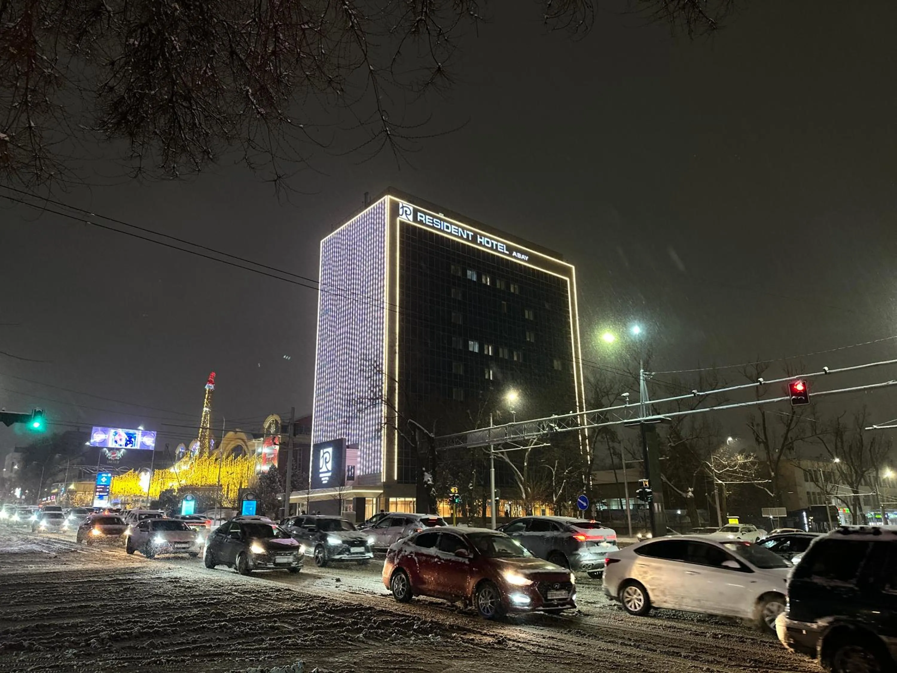 Property building in Resident Hotel Abay