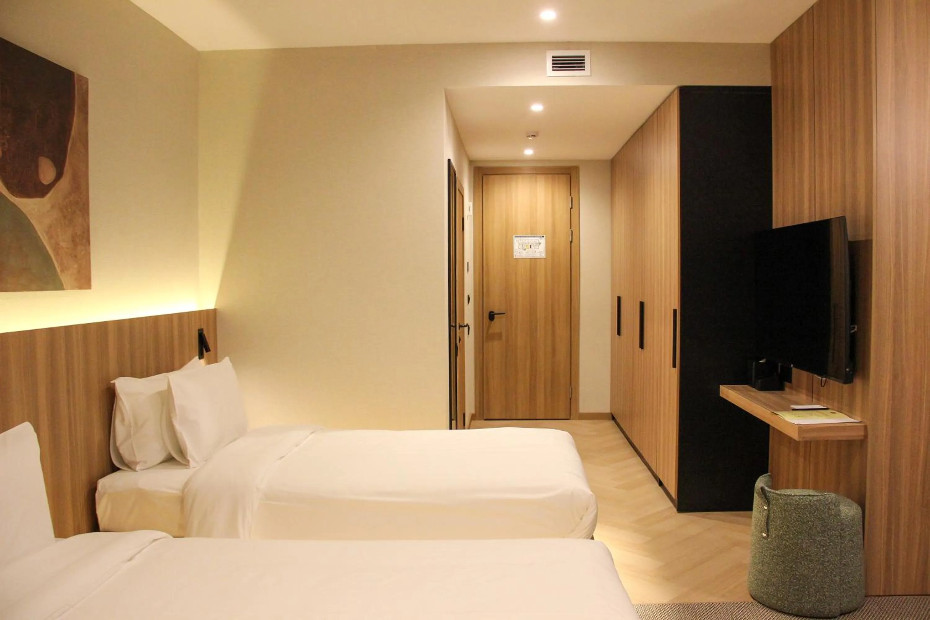 Bed in Resident Hotel Abay