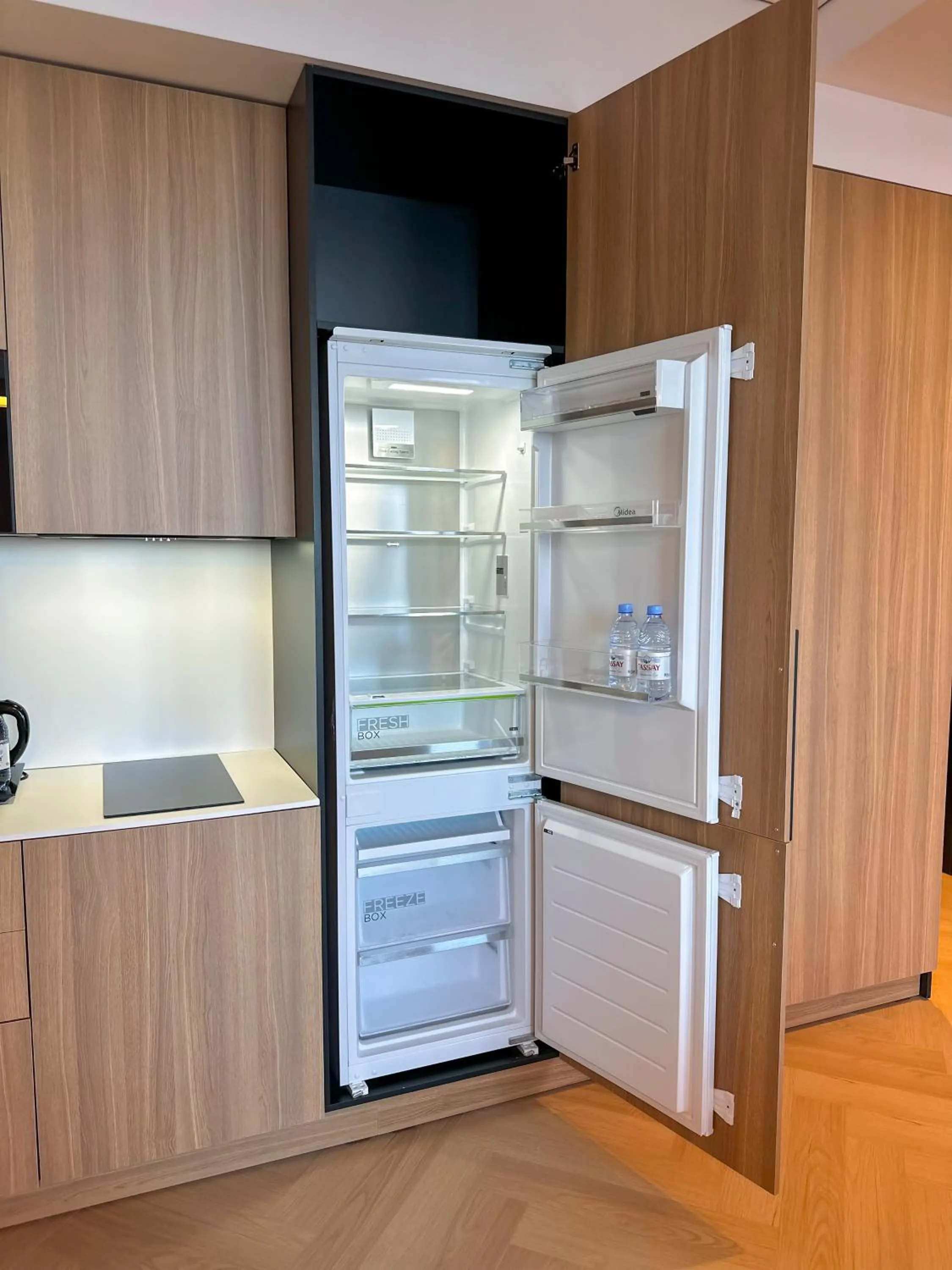 Kitchen or kitchenette in Resident Hotel Abay