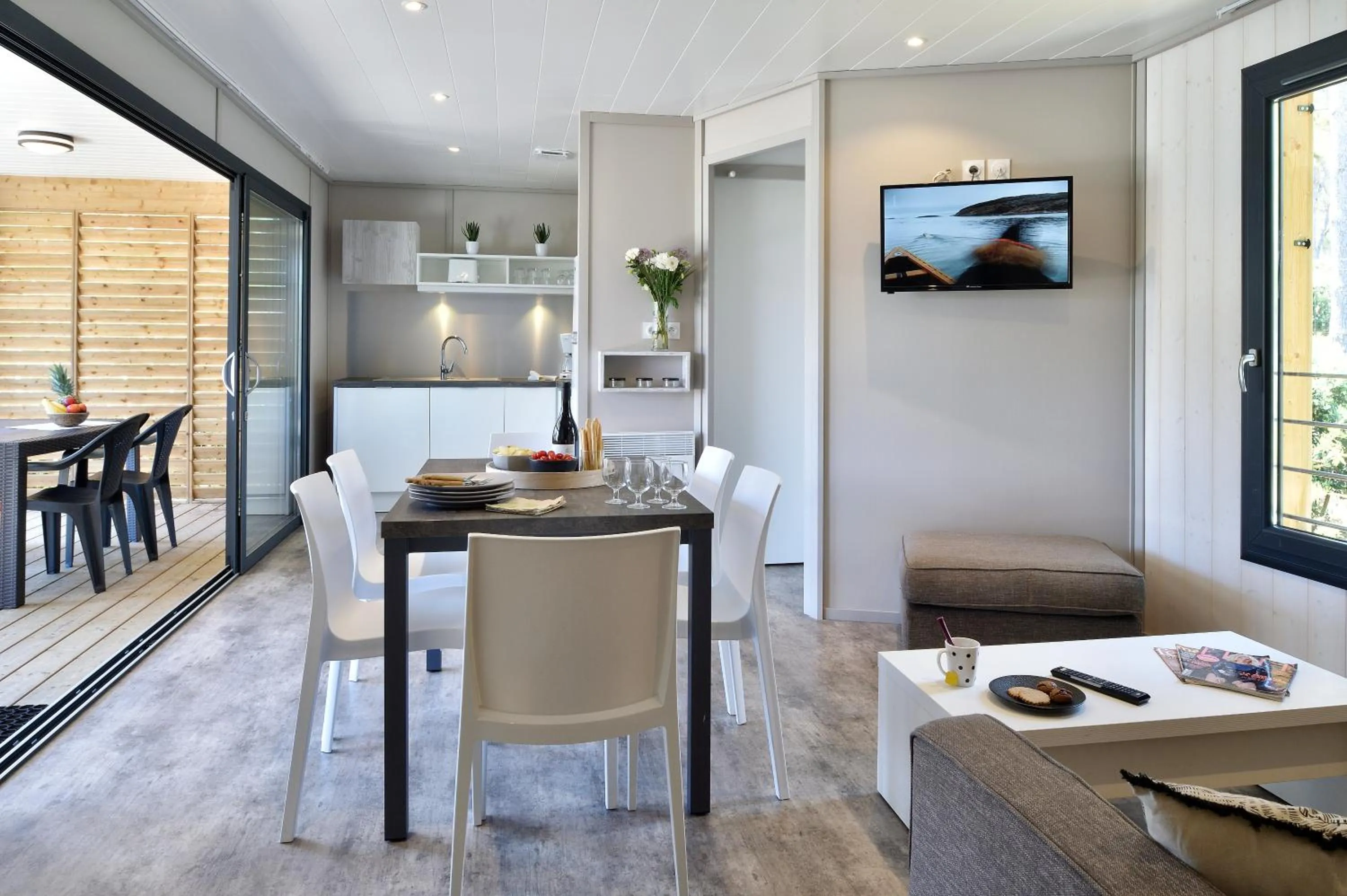 Seating area in Résidence & Hotel U Livanti ECOLABEL