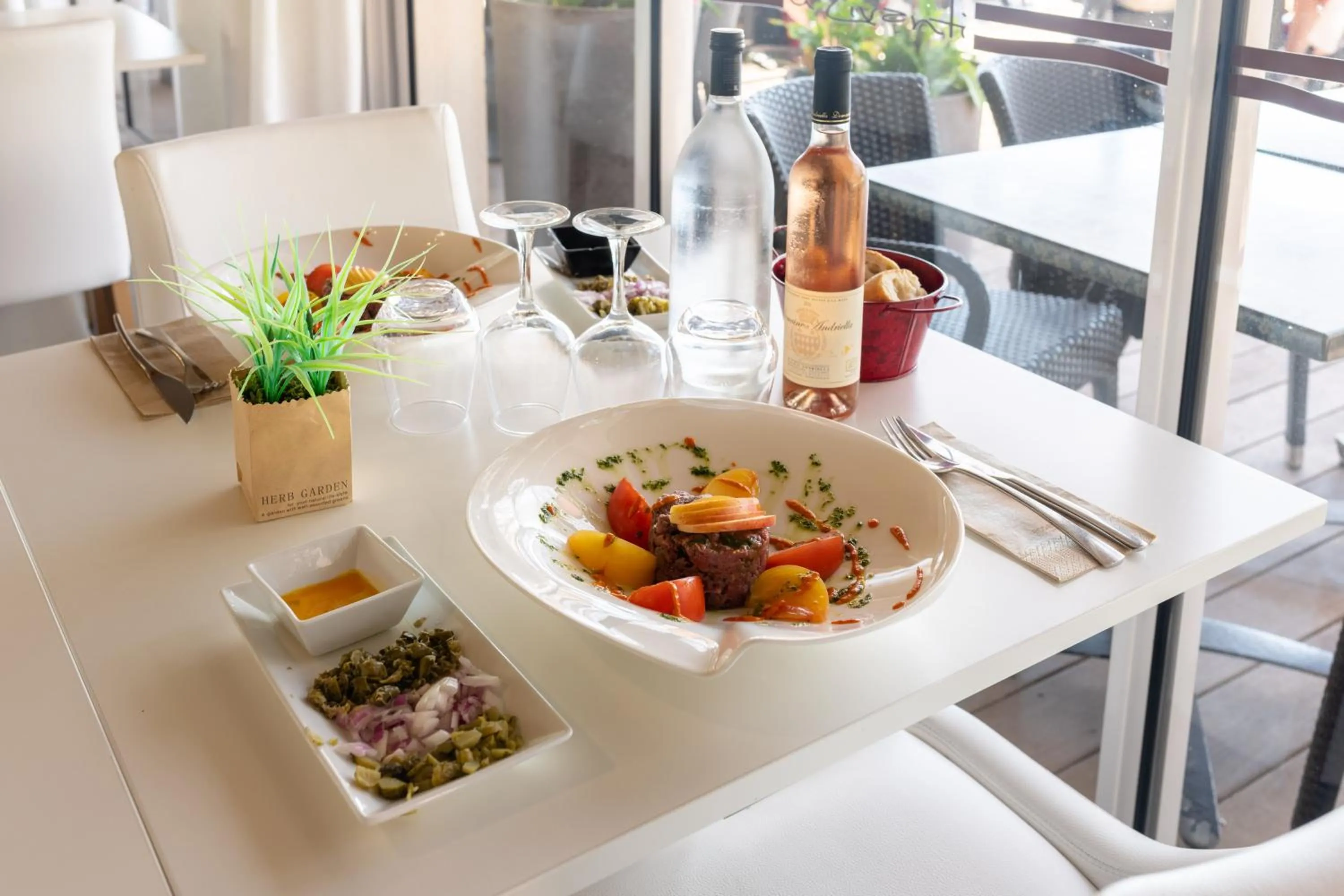 Lunch in Résidence & Hotel U Livanti ECOLABEL