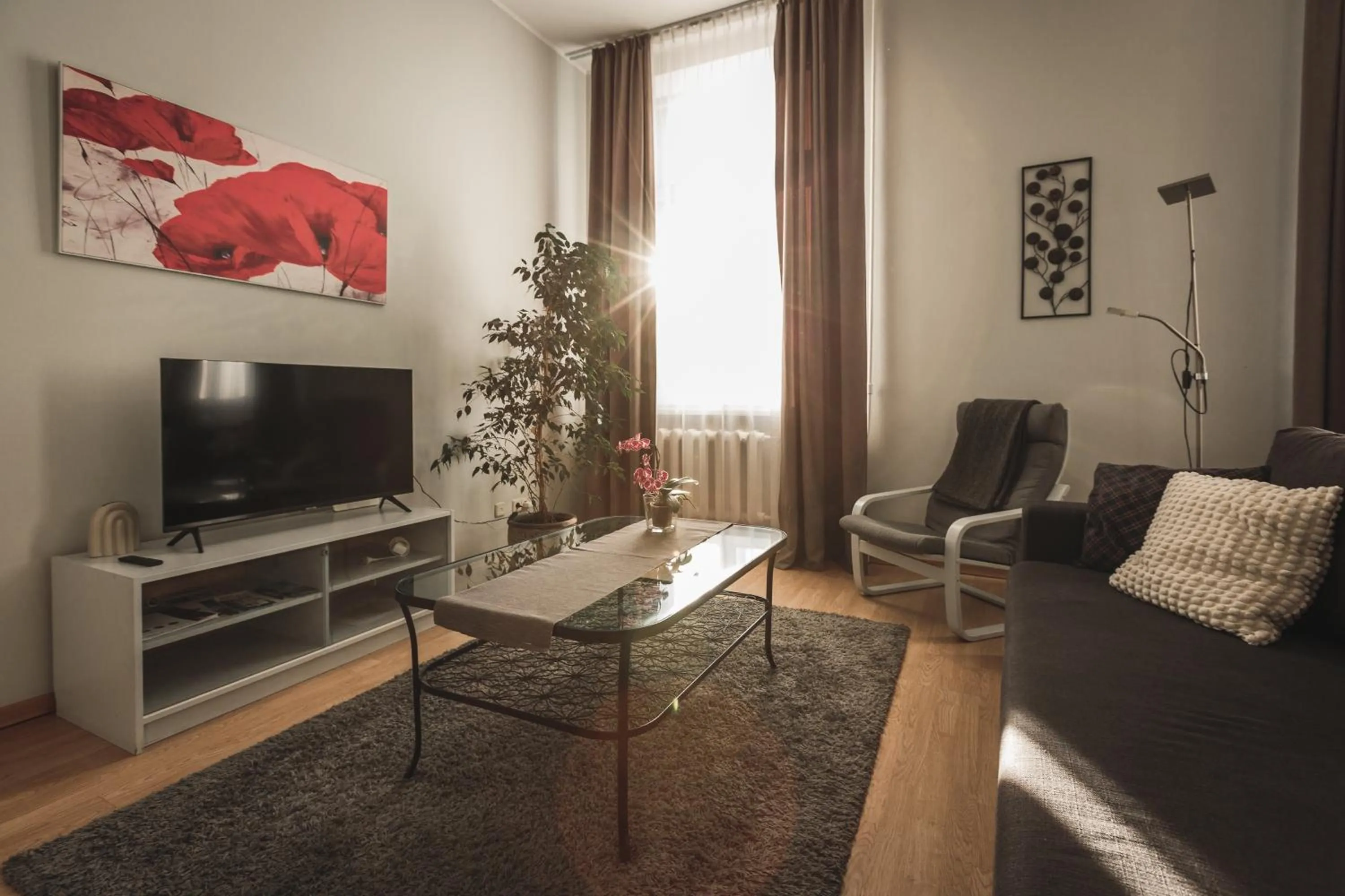 TV and multimedia in Bearsleys Downtown Apartments