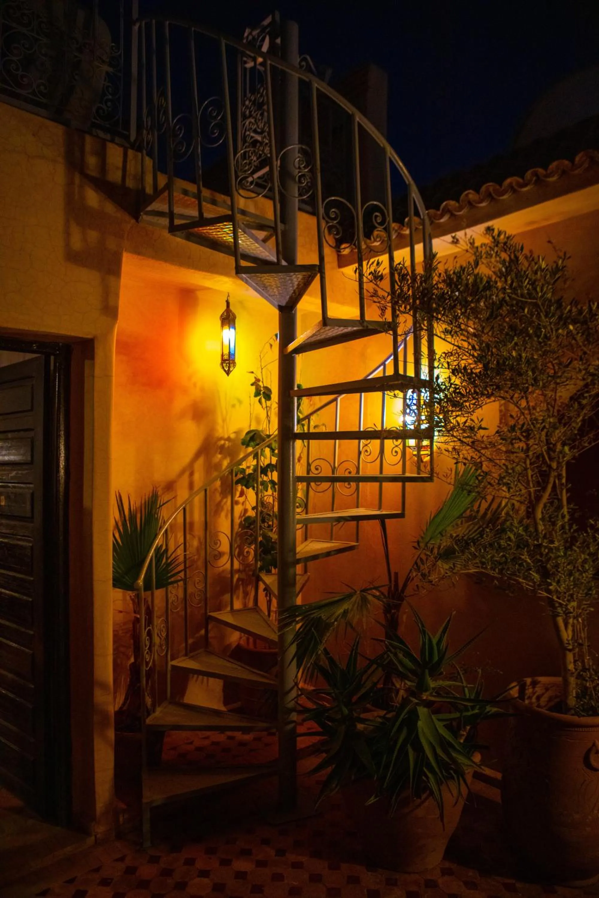 Patio in Riad Atlas Toyours