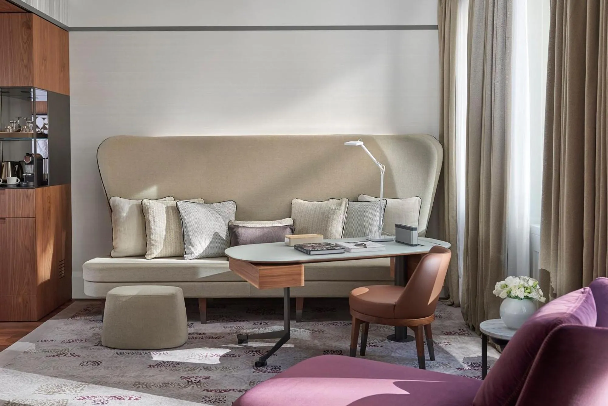 Bedroom in Mandarin Oriental, Milan