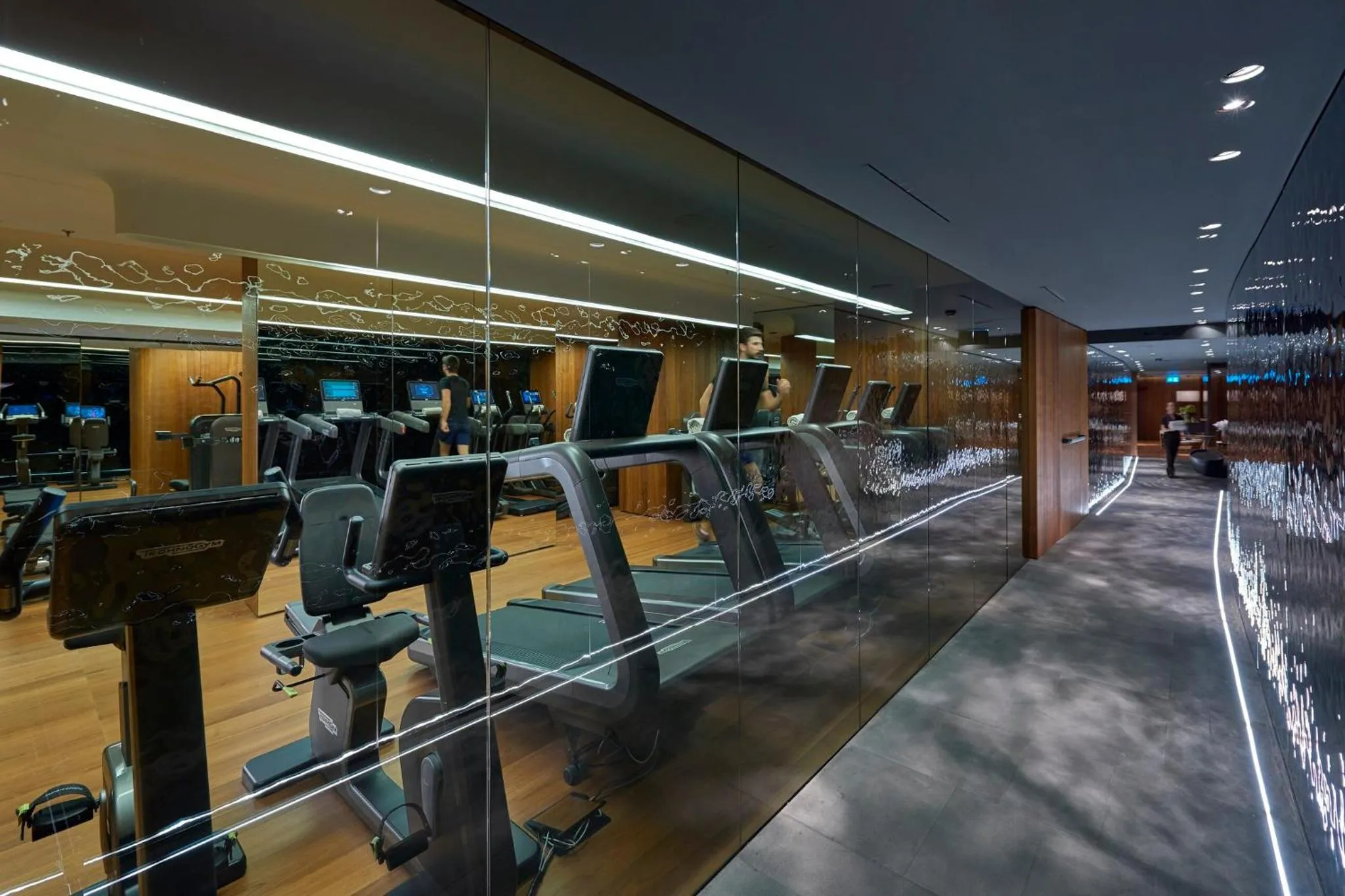 Fitness centre/facilities in Mandarin Oriental, Milan