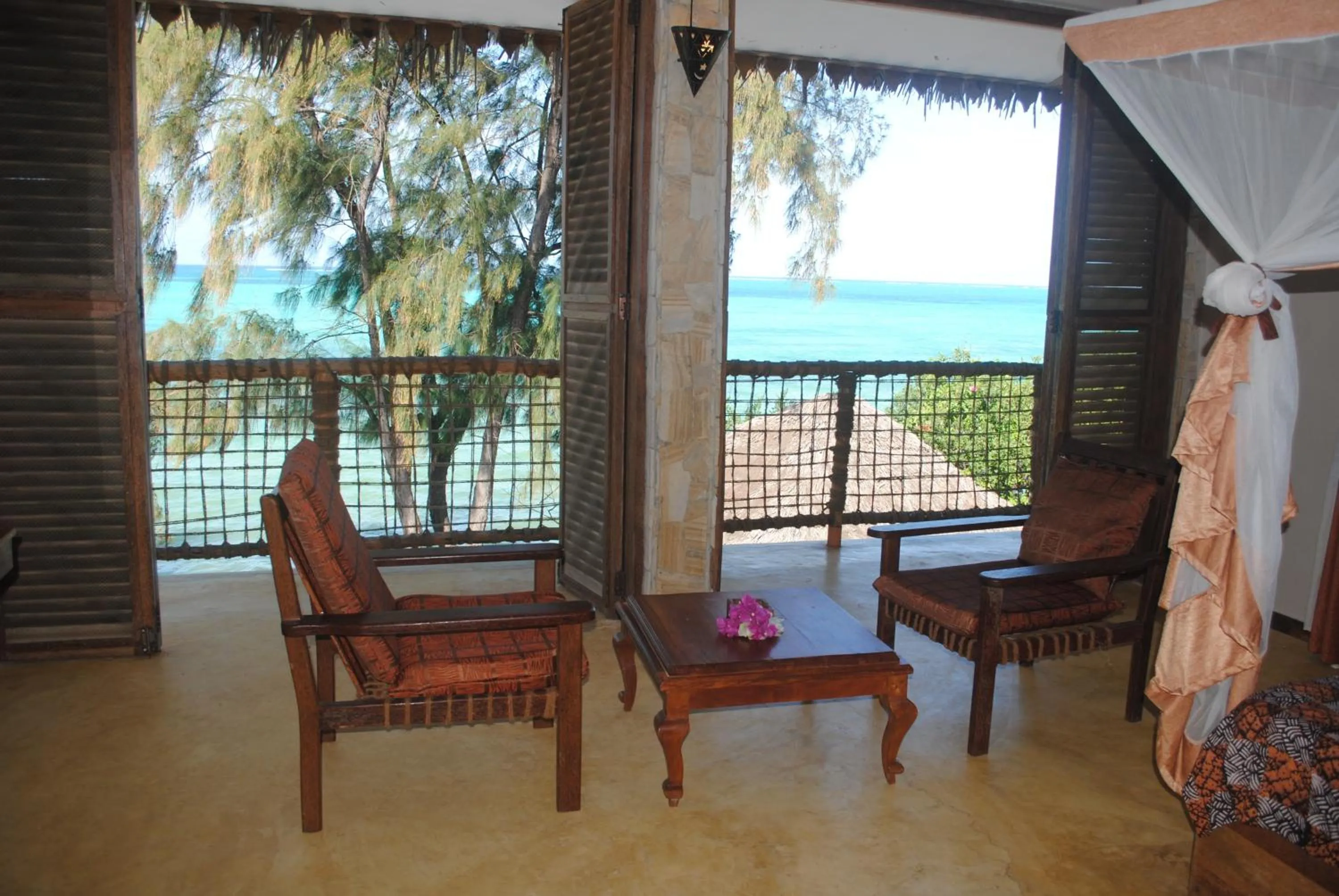 Sea view in Seasons Lodge Zanzibar