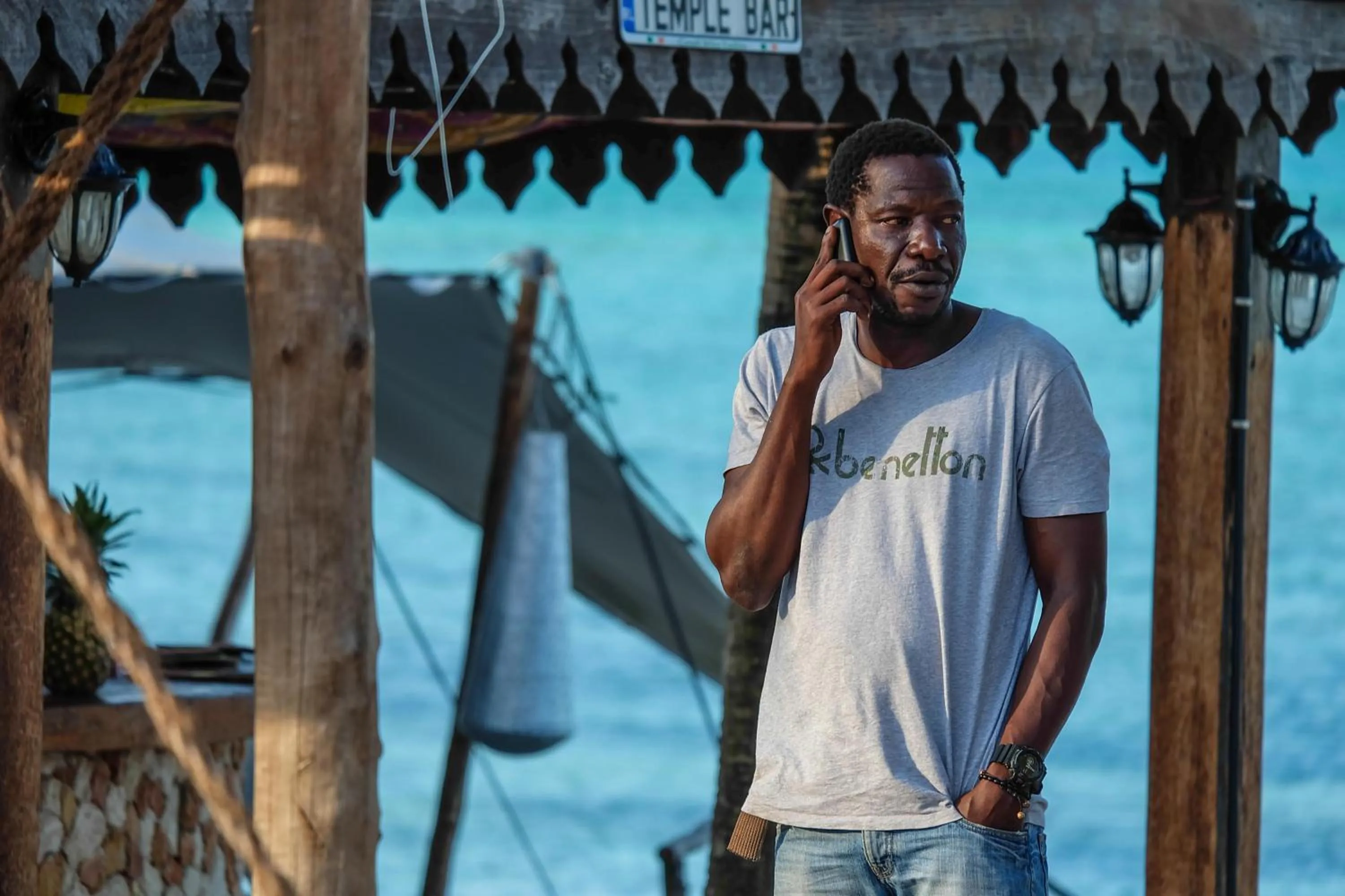People in Seasons Lodge Zanzibar