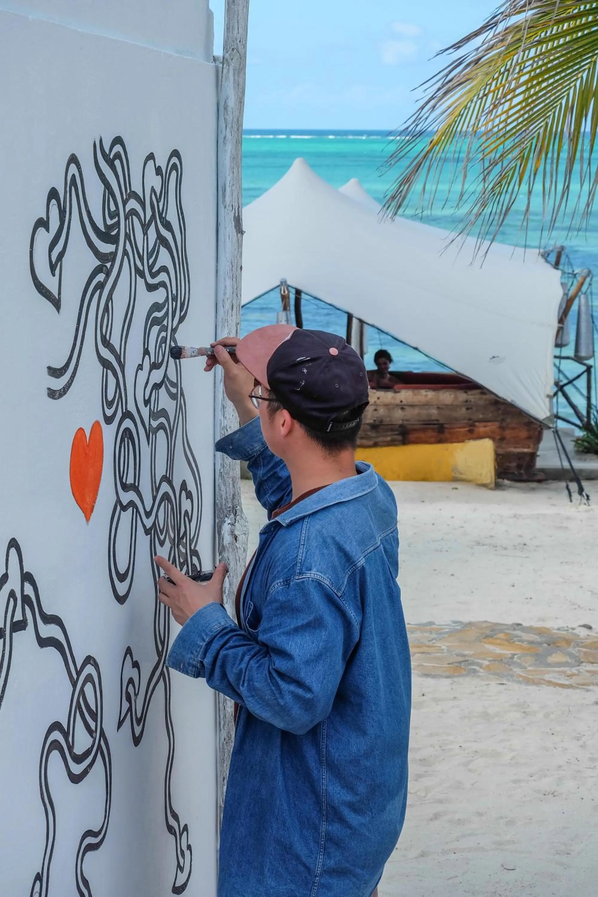 People in Seasons Lodge Zanzibar