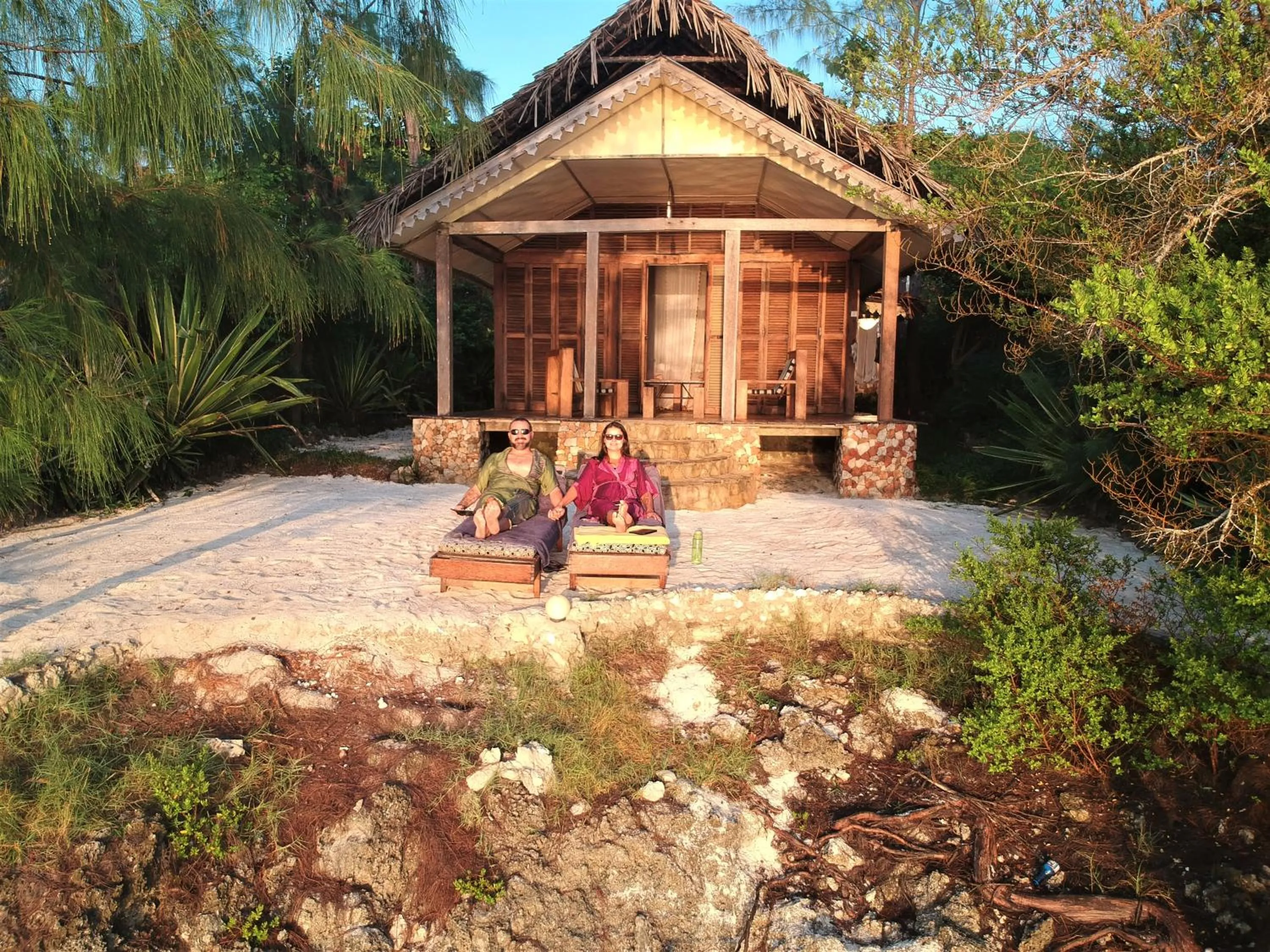 People in Seasons Lodge Zanzibar