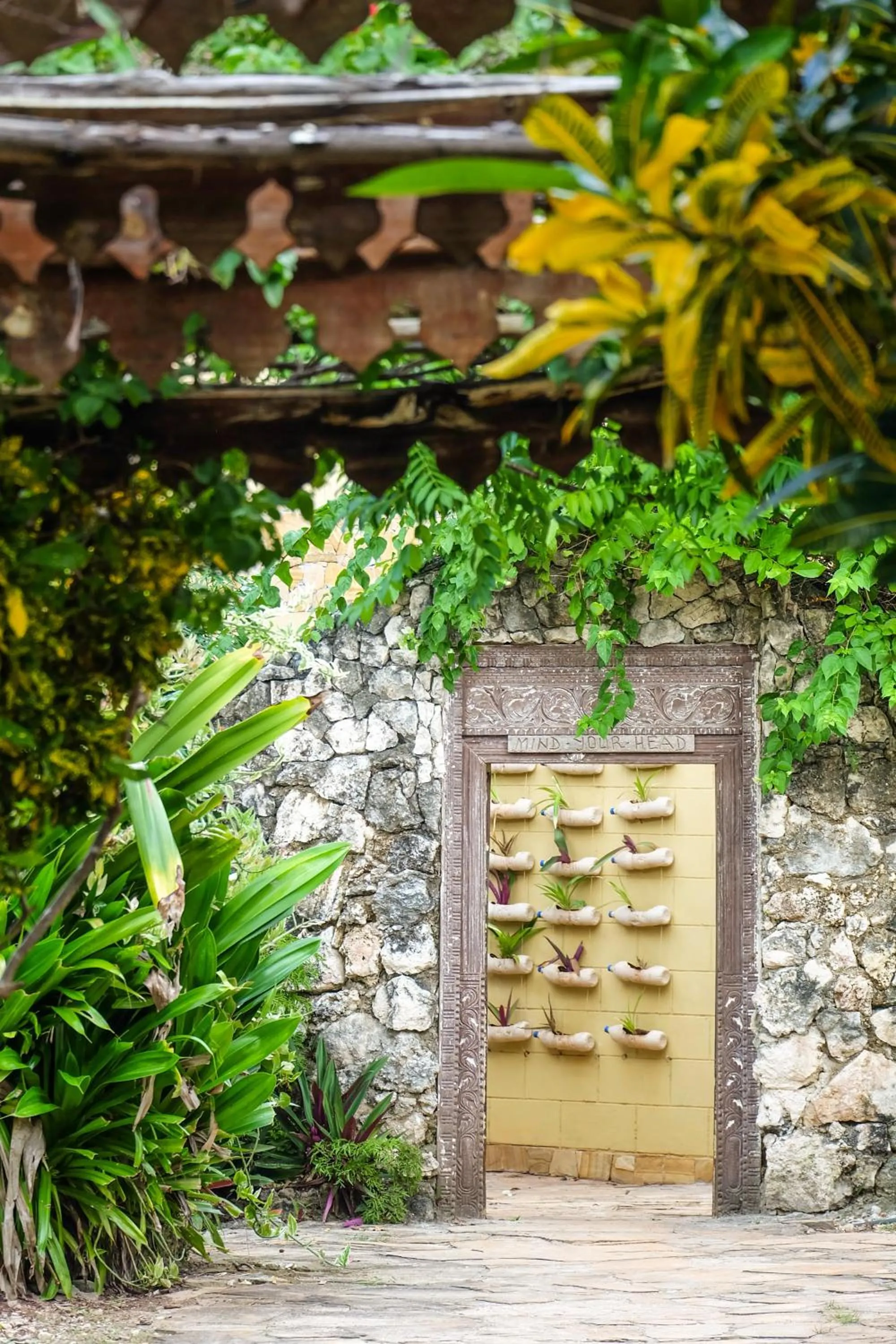 Facade/entrance in Seasons Lodge Zanzibar