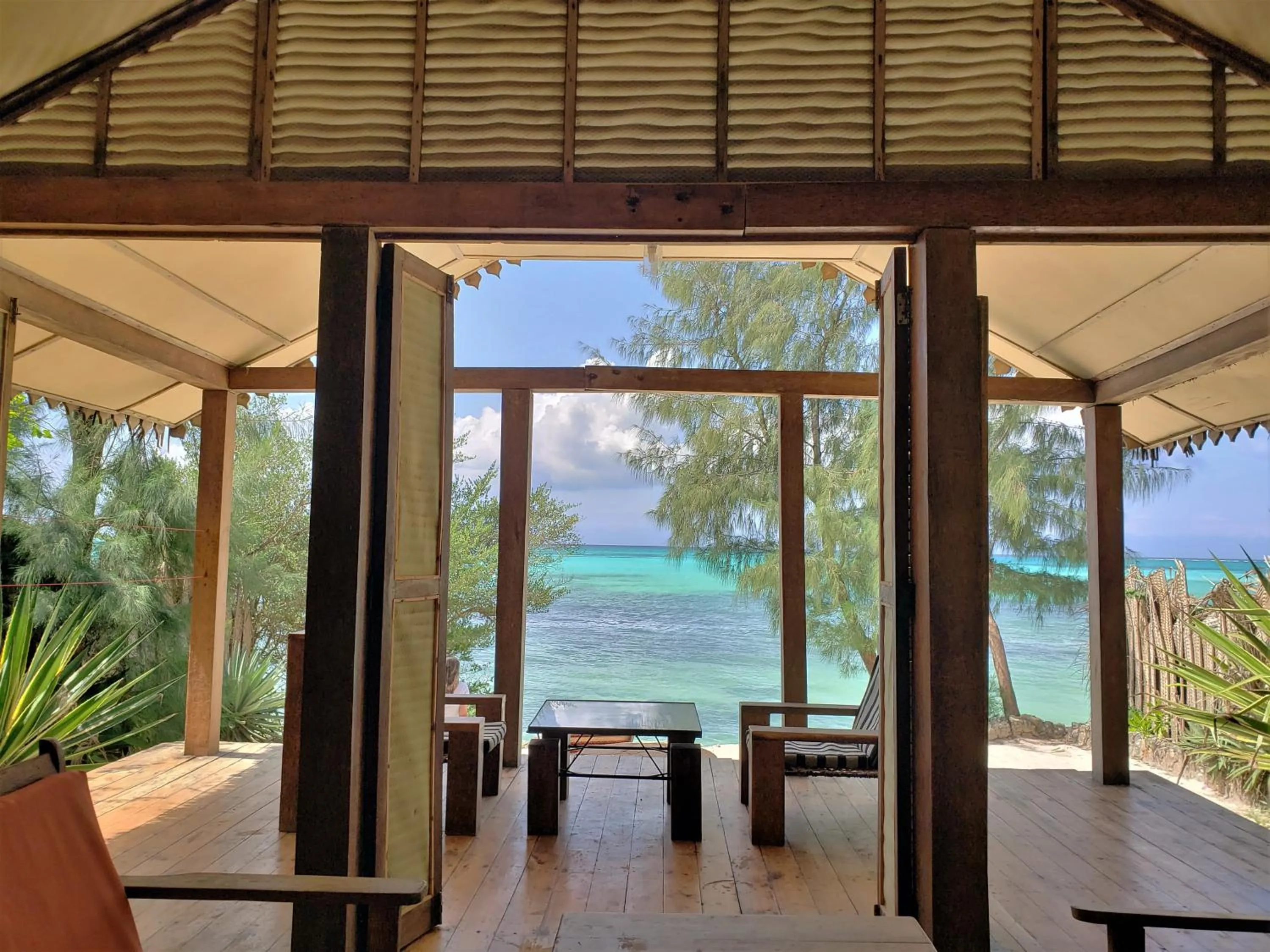 Sea view in Seasons Lodge Zanzibar