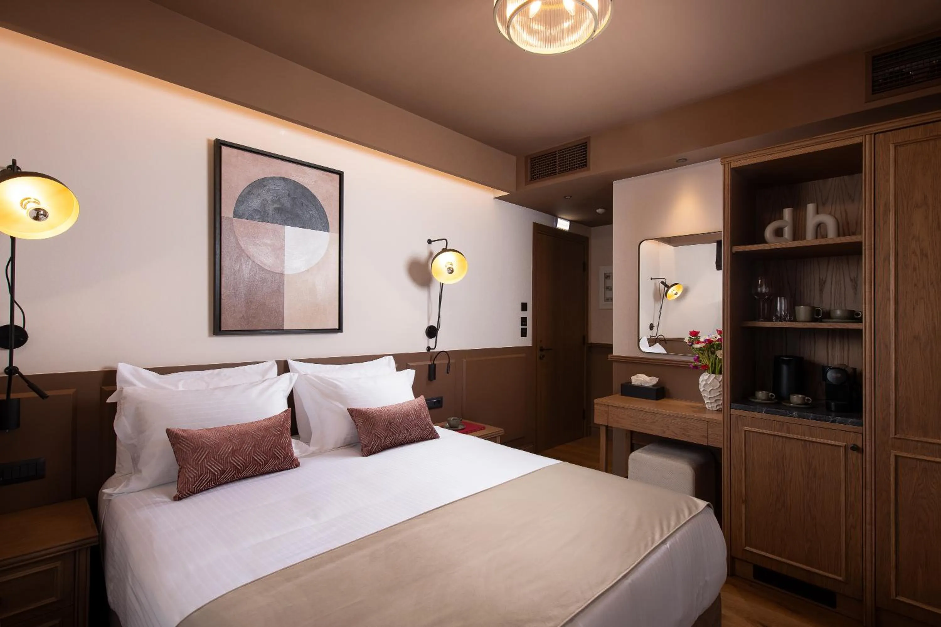 Bed in The K Nest Hotel Nafplio