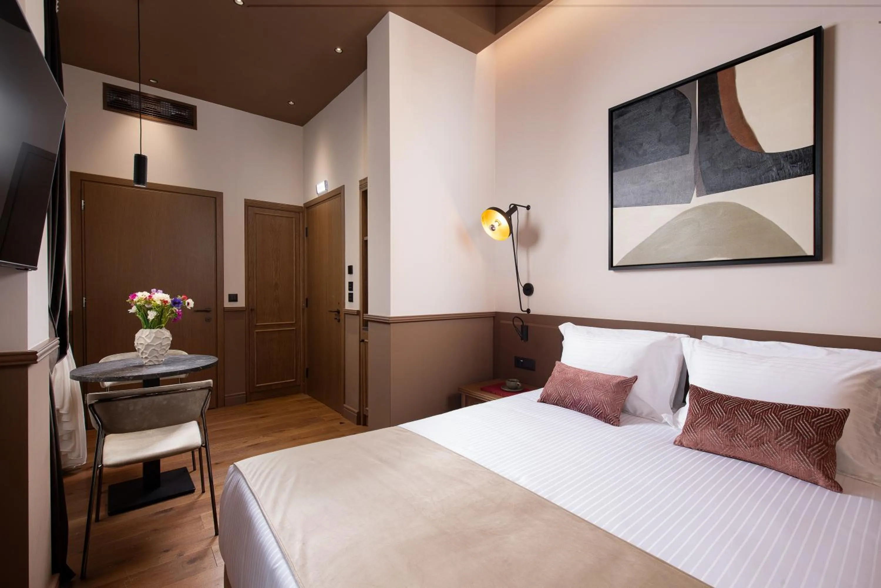 Bed in The K Nest Hotel Nafplio