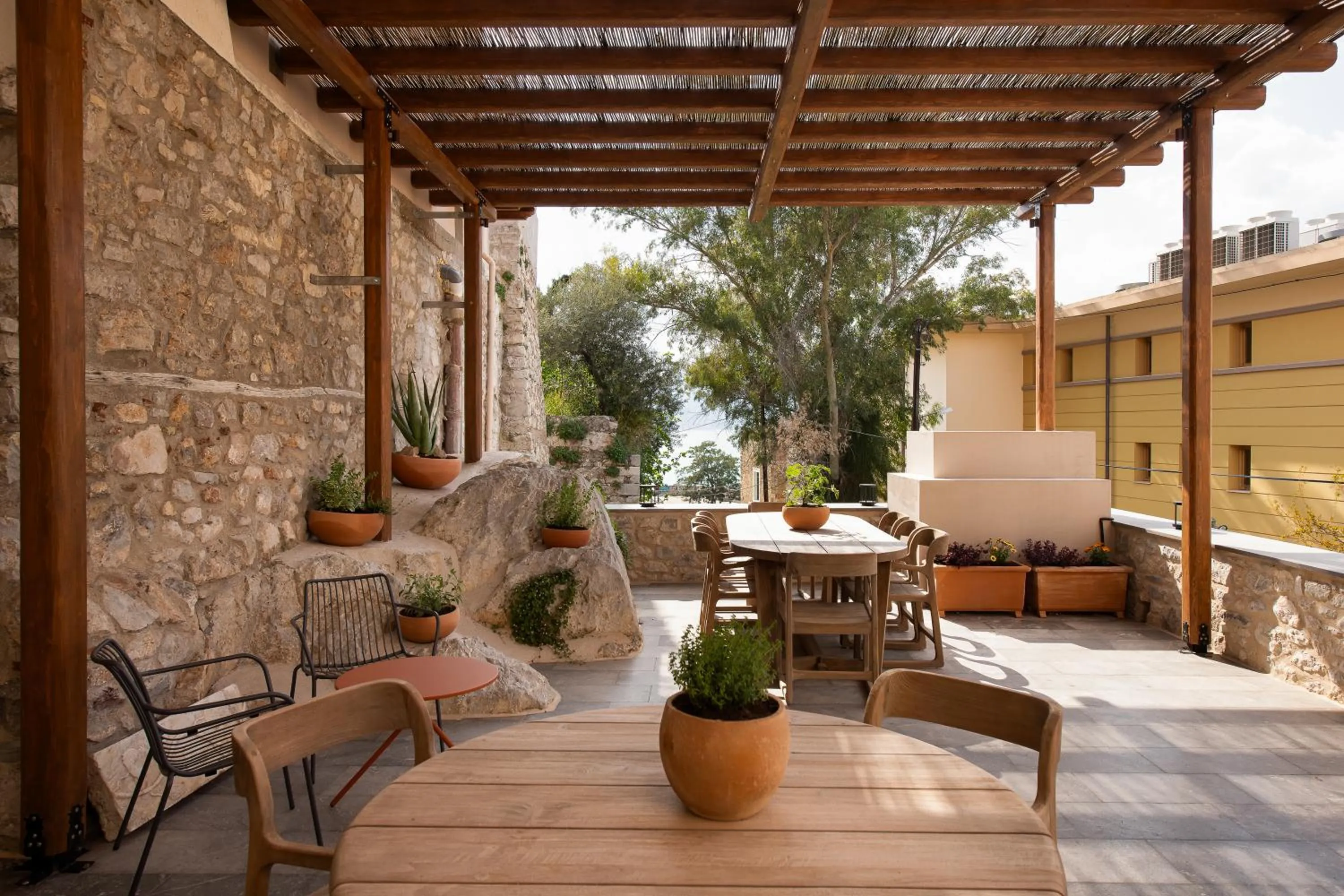 Patio in The K Nest Hotel Nafplio