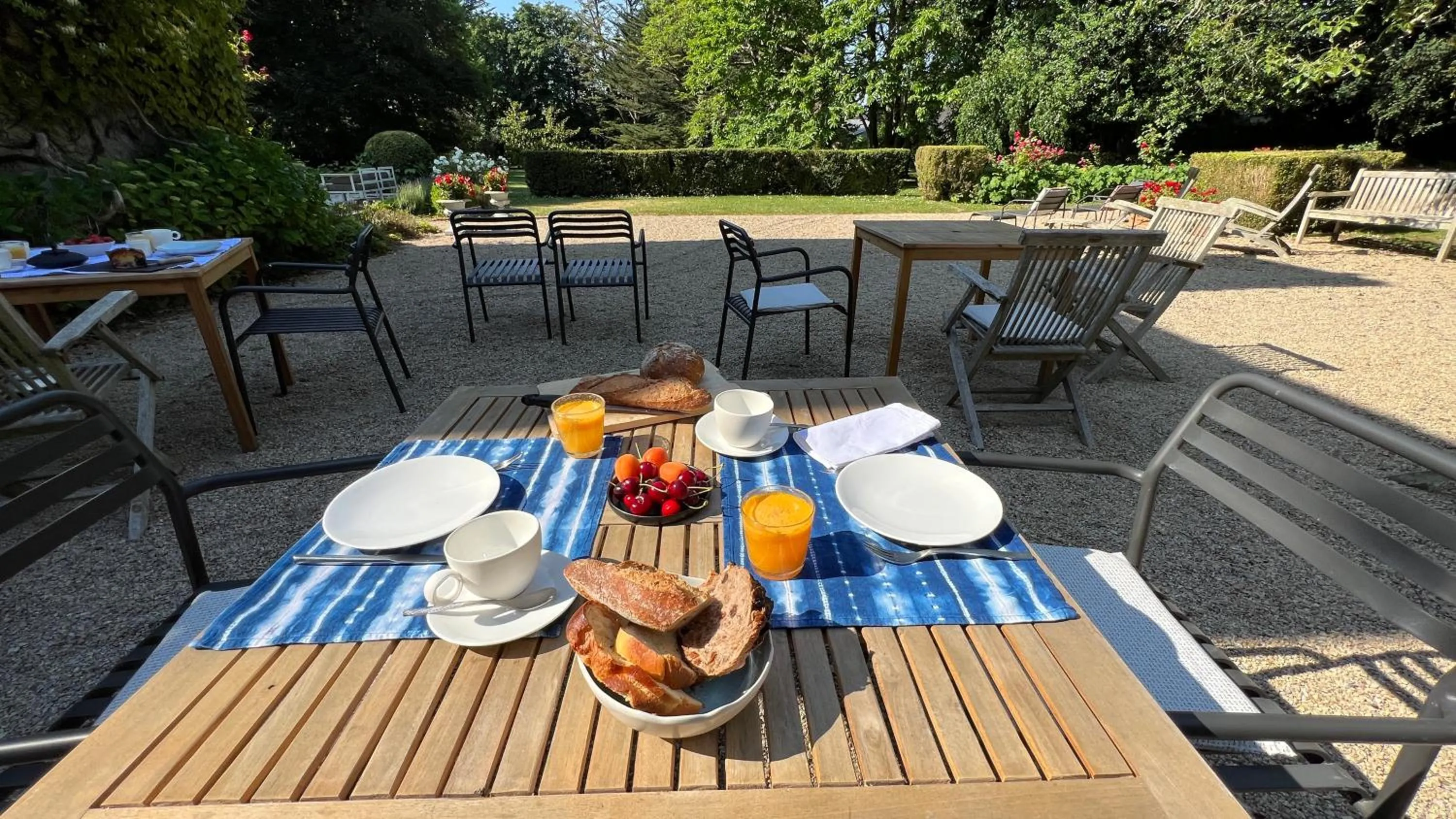 Breakfast in Manoir des Eperviers
