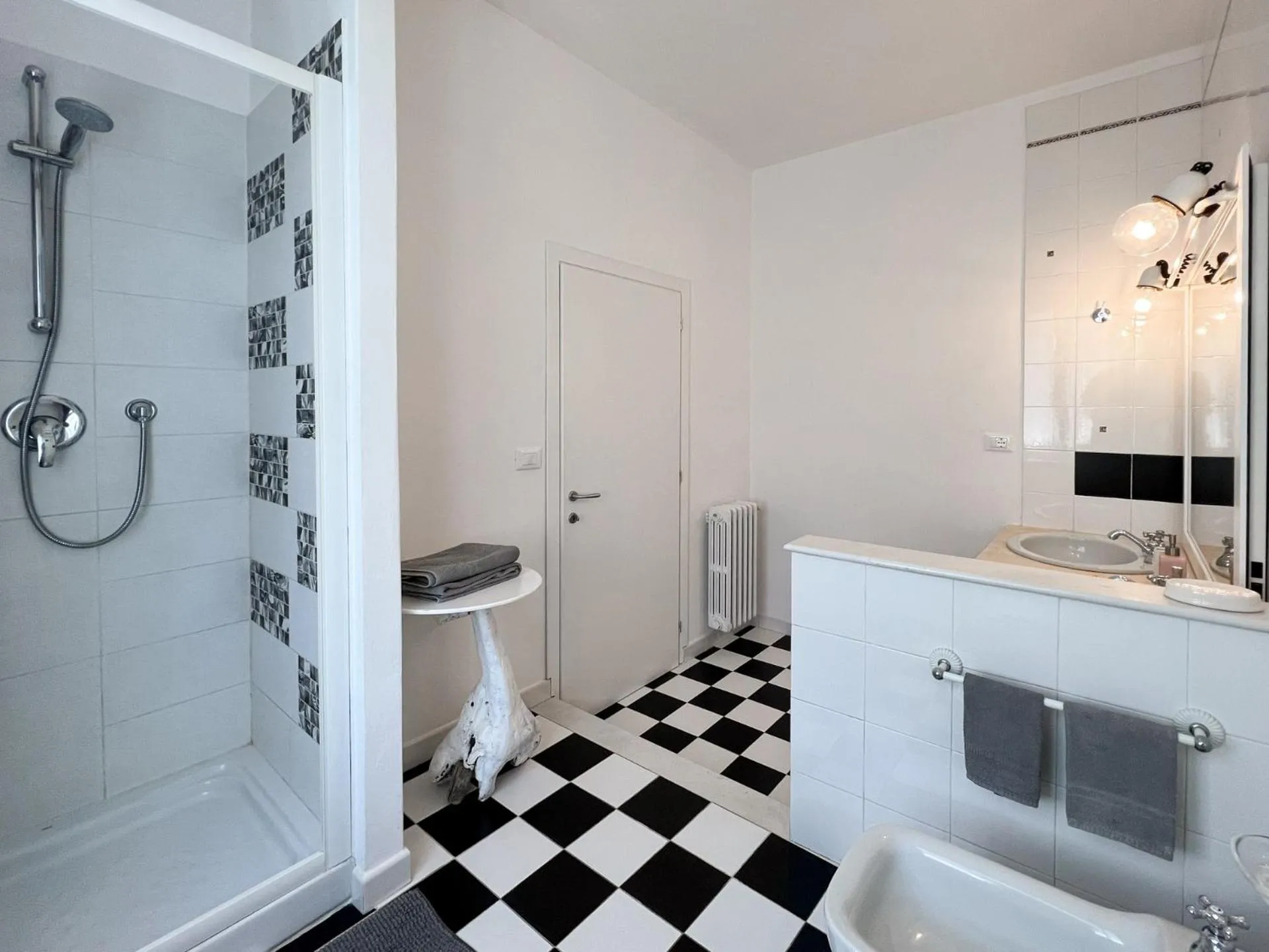 Shower in A casa di Enrico B&B