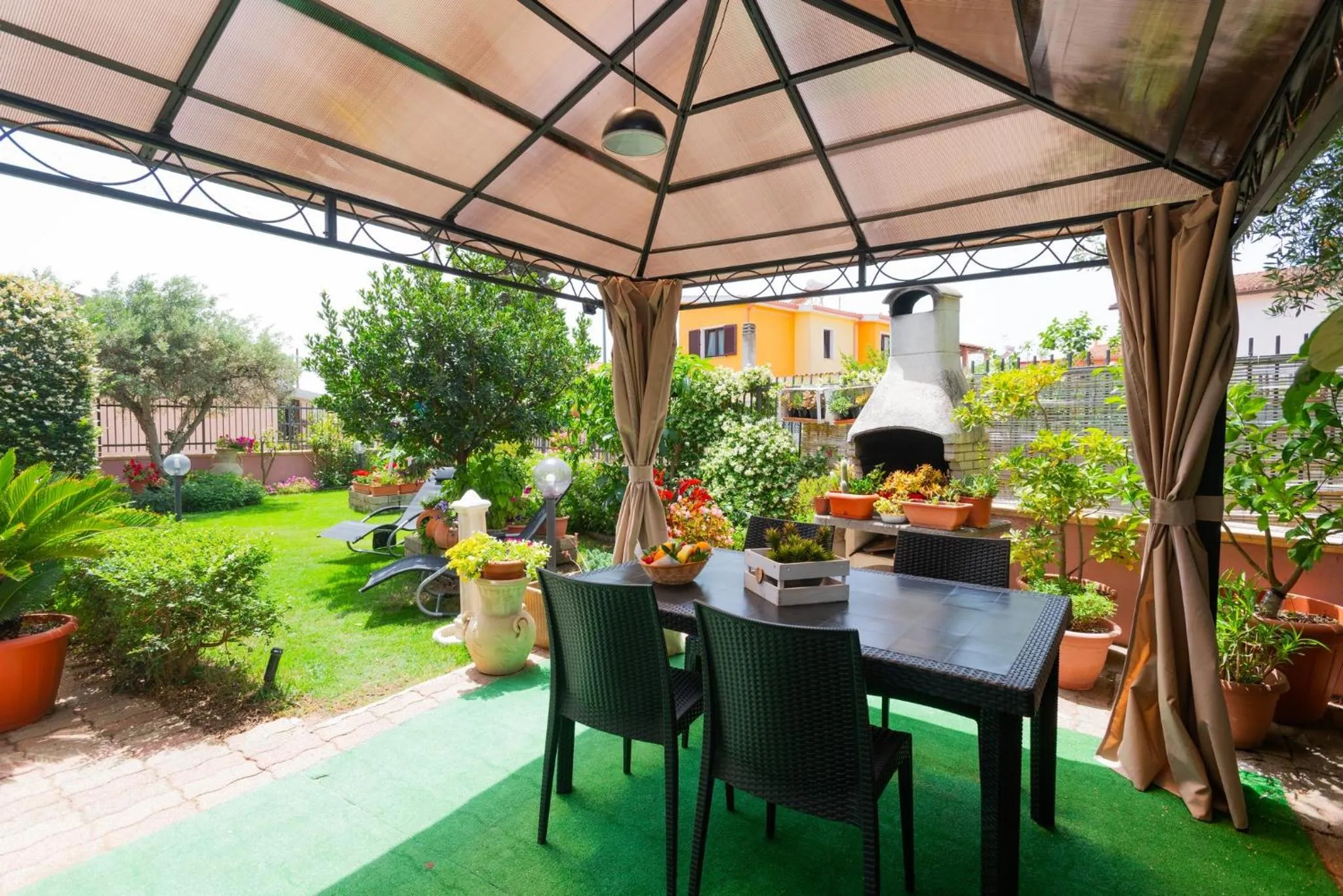 Patio in B&B L'Asfodelo