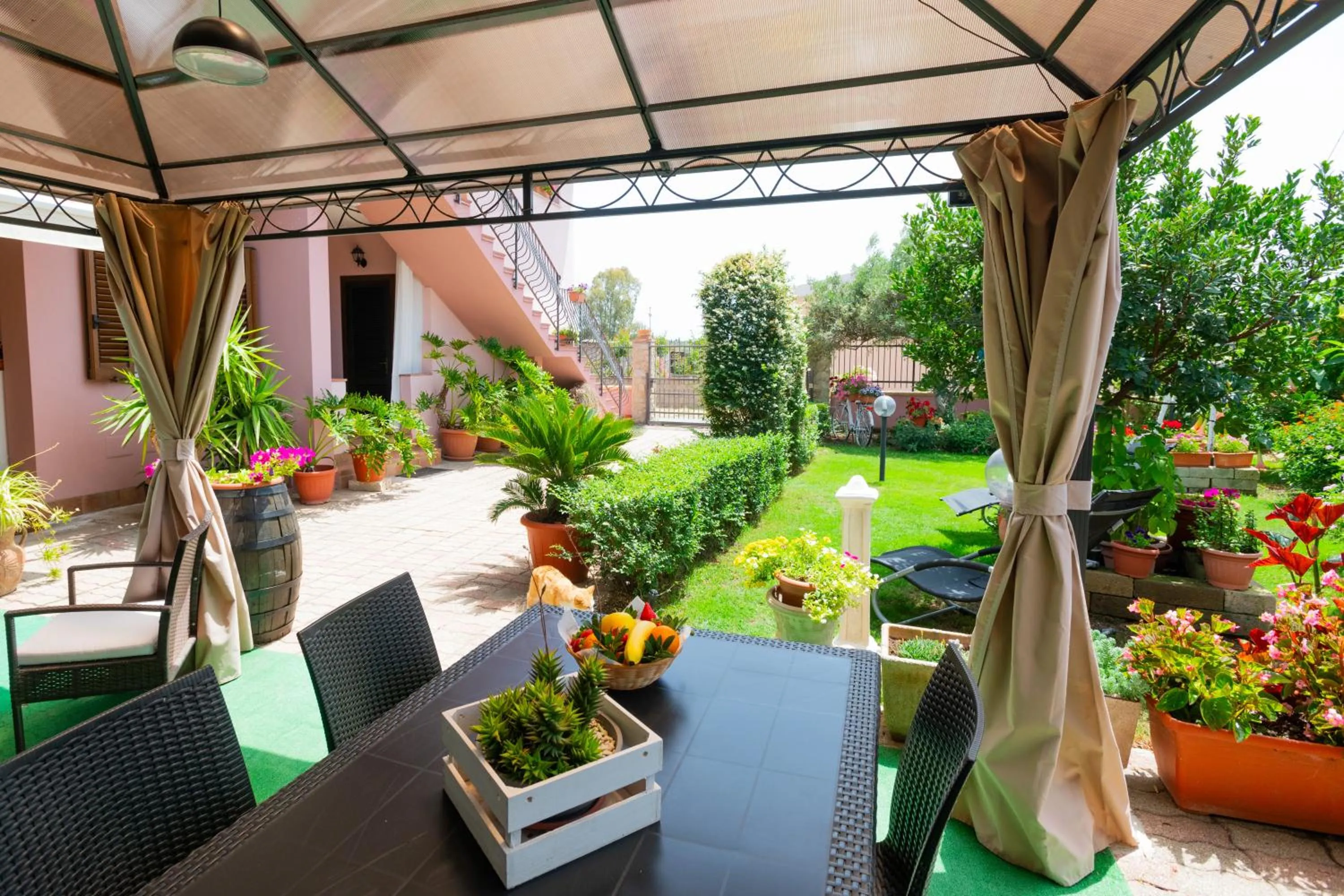 Garden in B&B L'Asfodelo