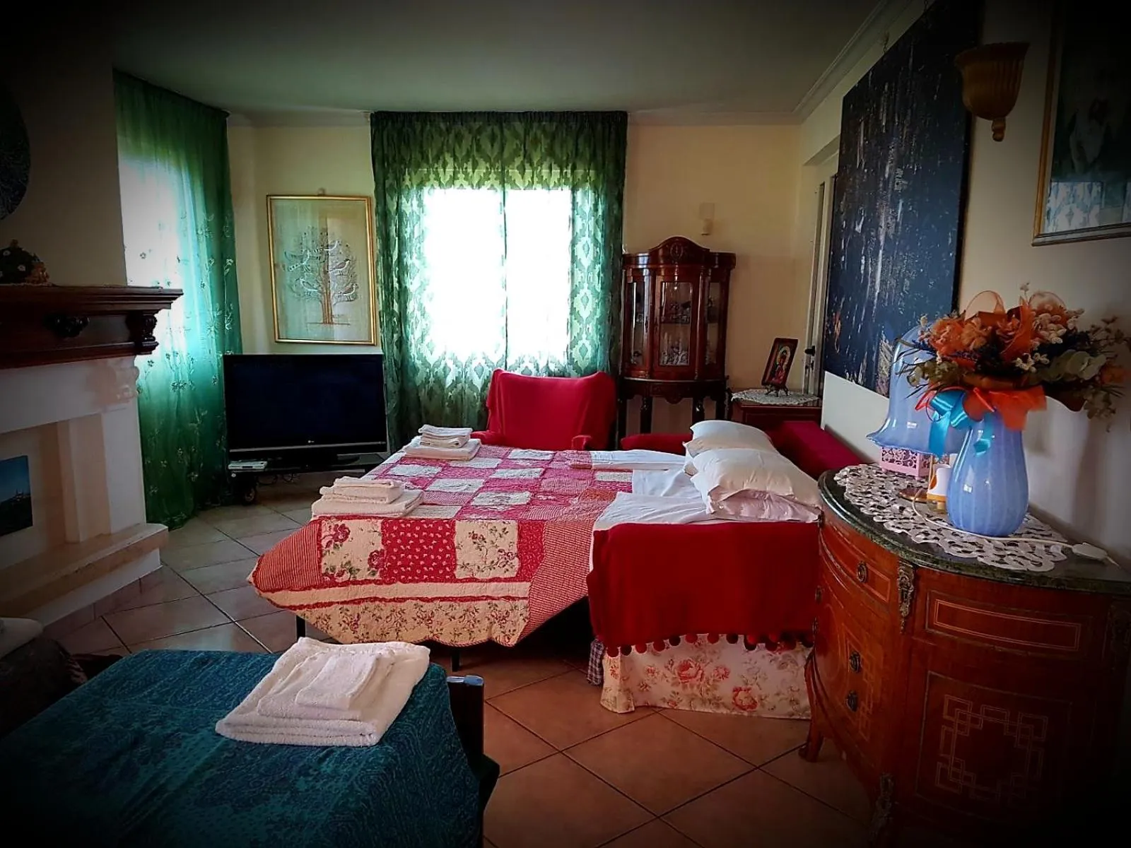 Bed in B&B Villa Floriana