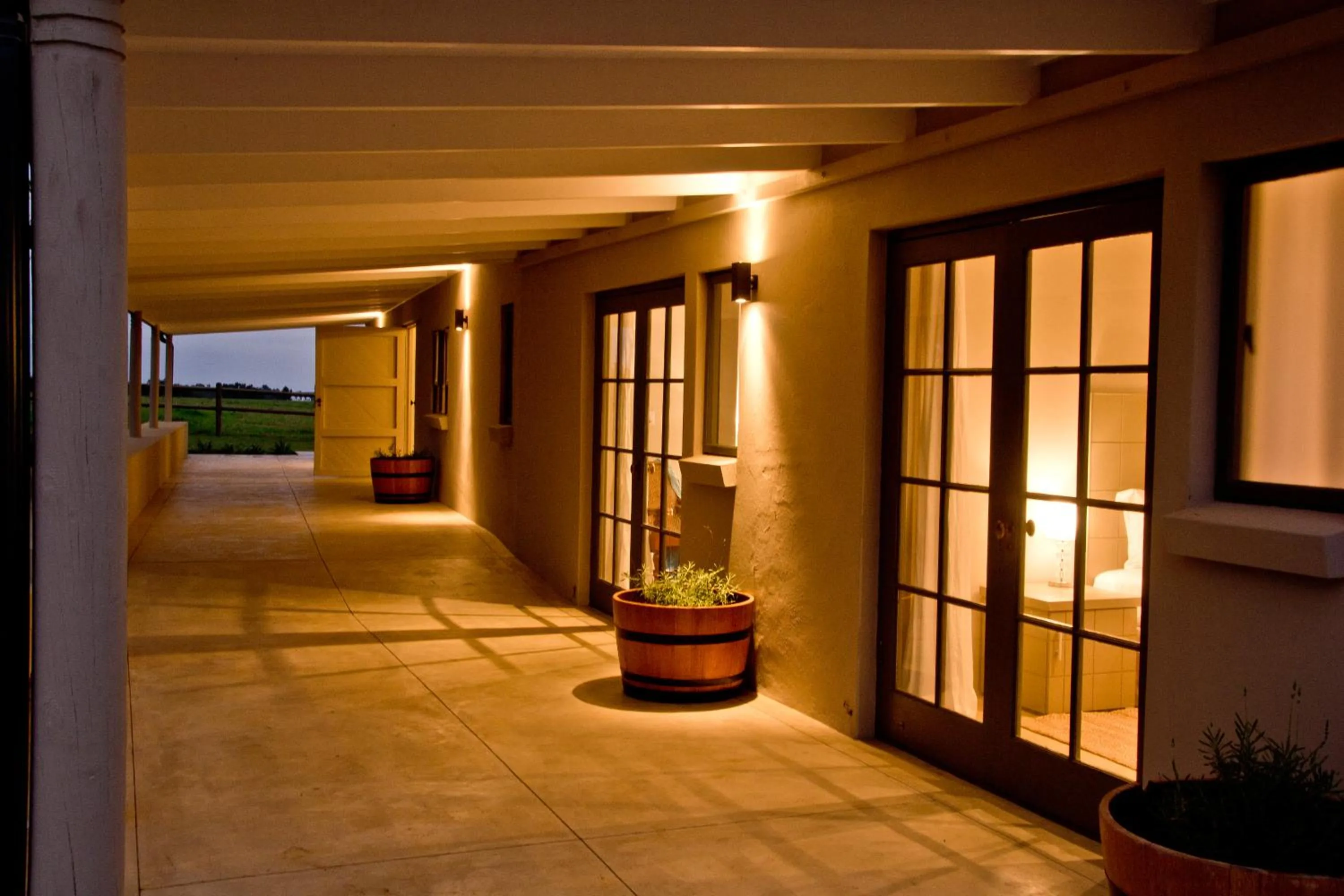 Patio in Kay and Monty Vineyard View