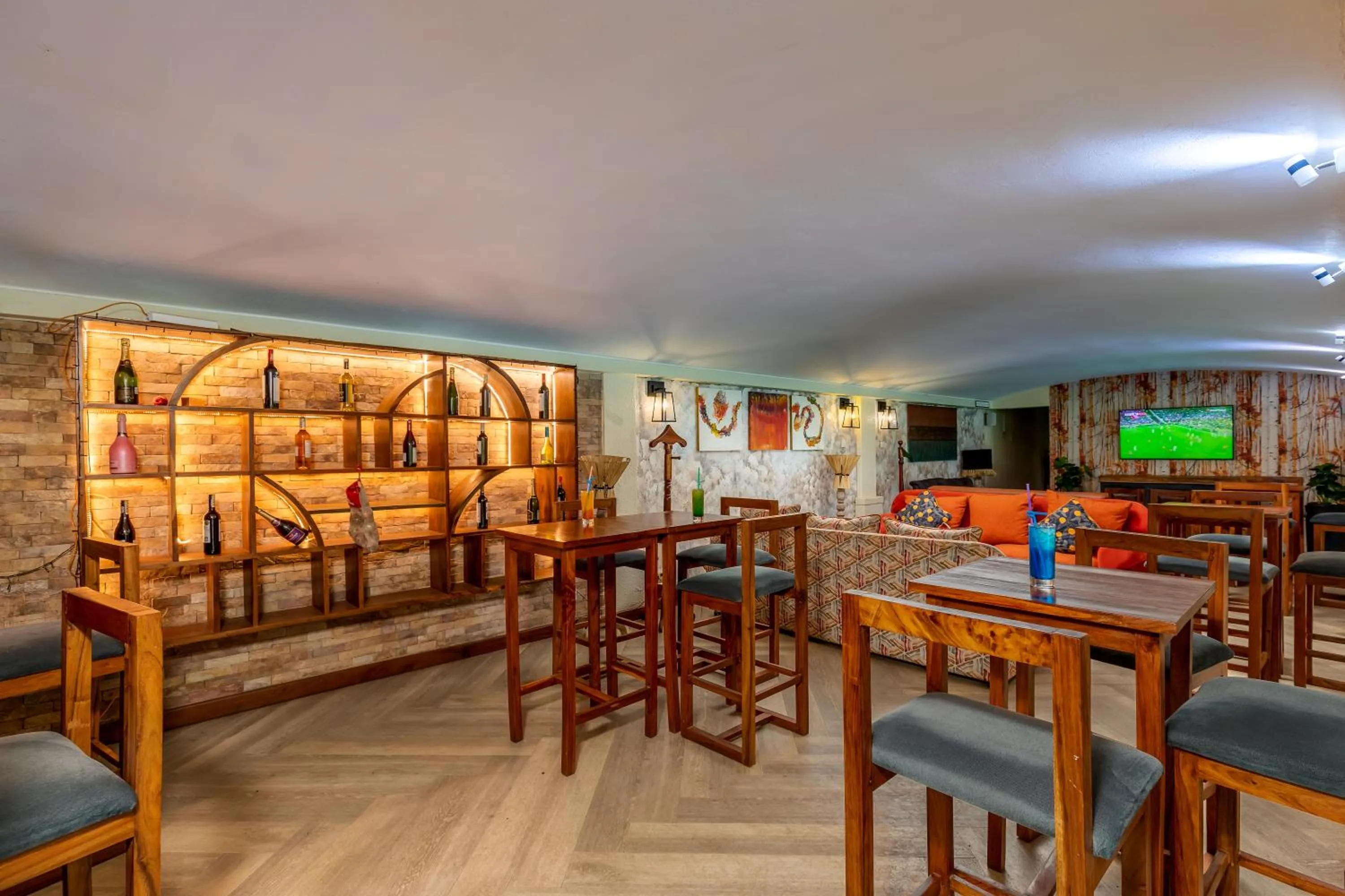 Lounge or bar in The Emin Pasha Hotel & Spa Kampala