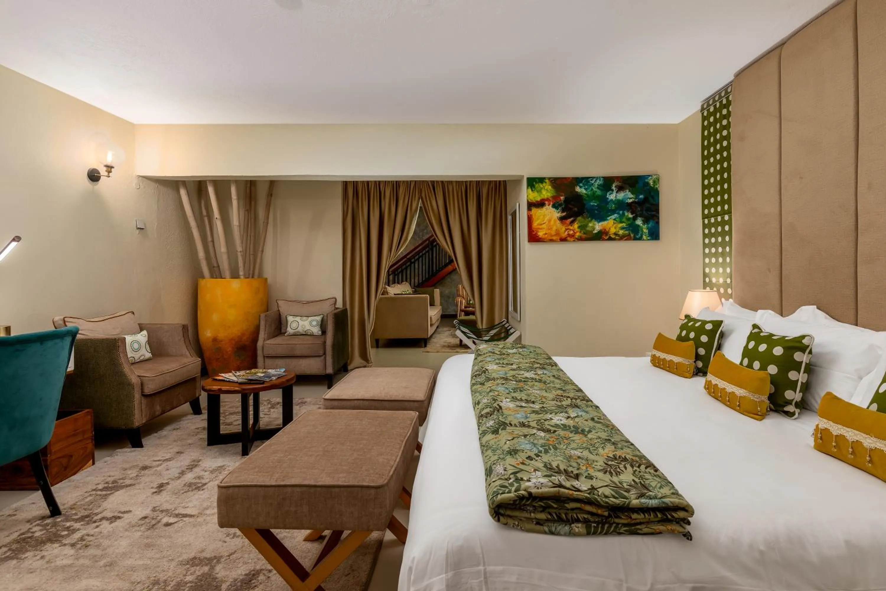 Bedroom in The Emin Pasha Hotel & Spa Kampala