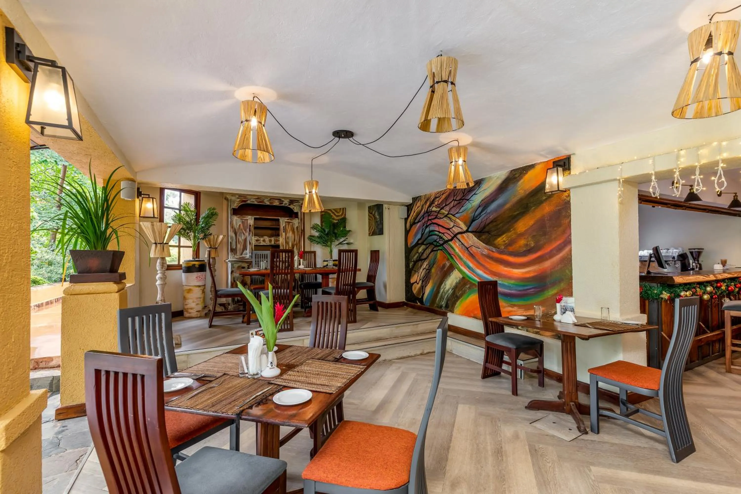 Restaurant/places to eat in The Emin Pasha Hotel & Spa Kampala