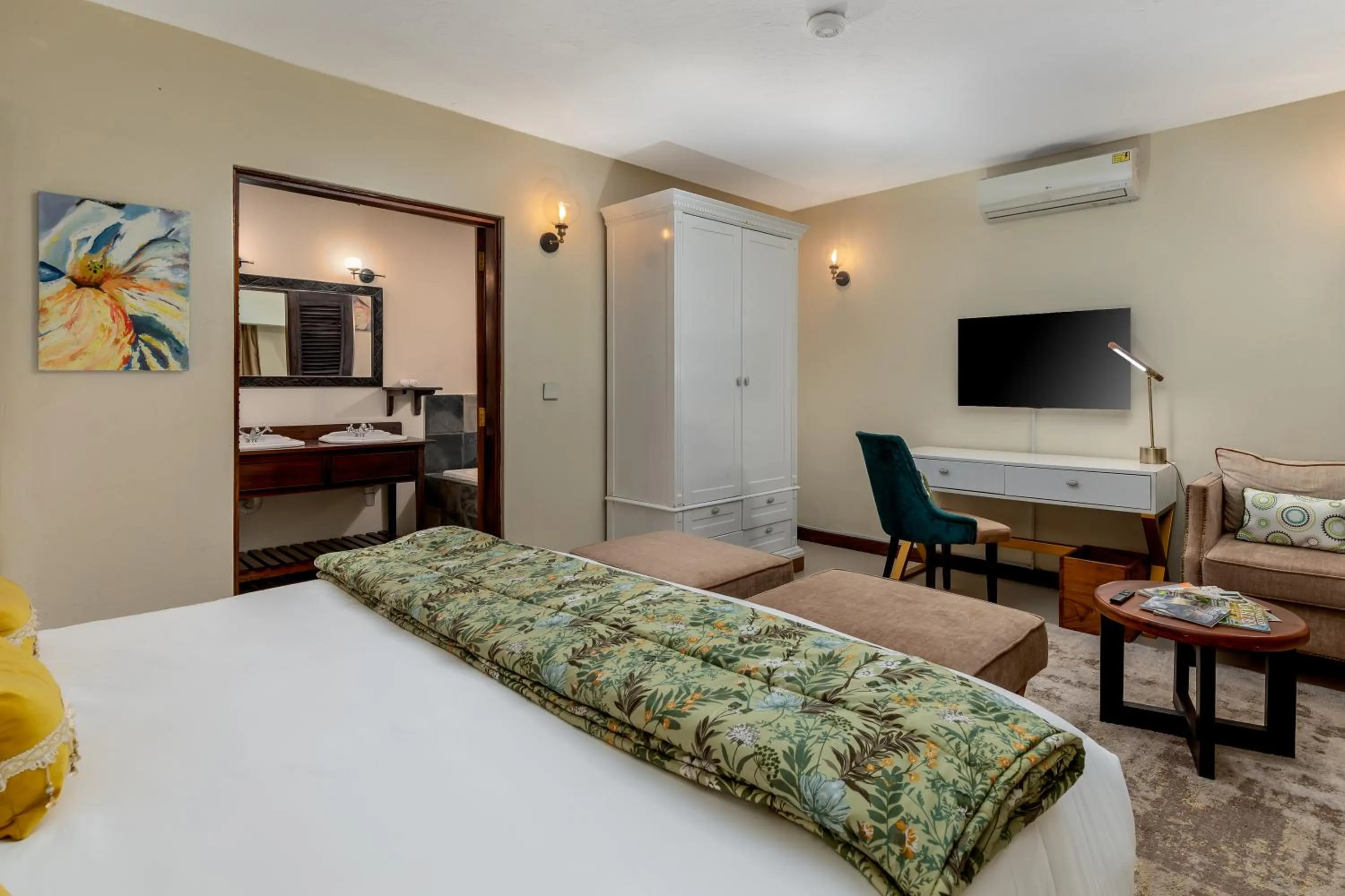 Bedroom in The Emin Pasha Hotel & Spa Kampala