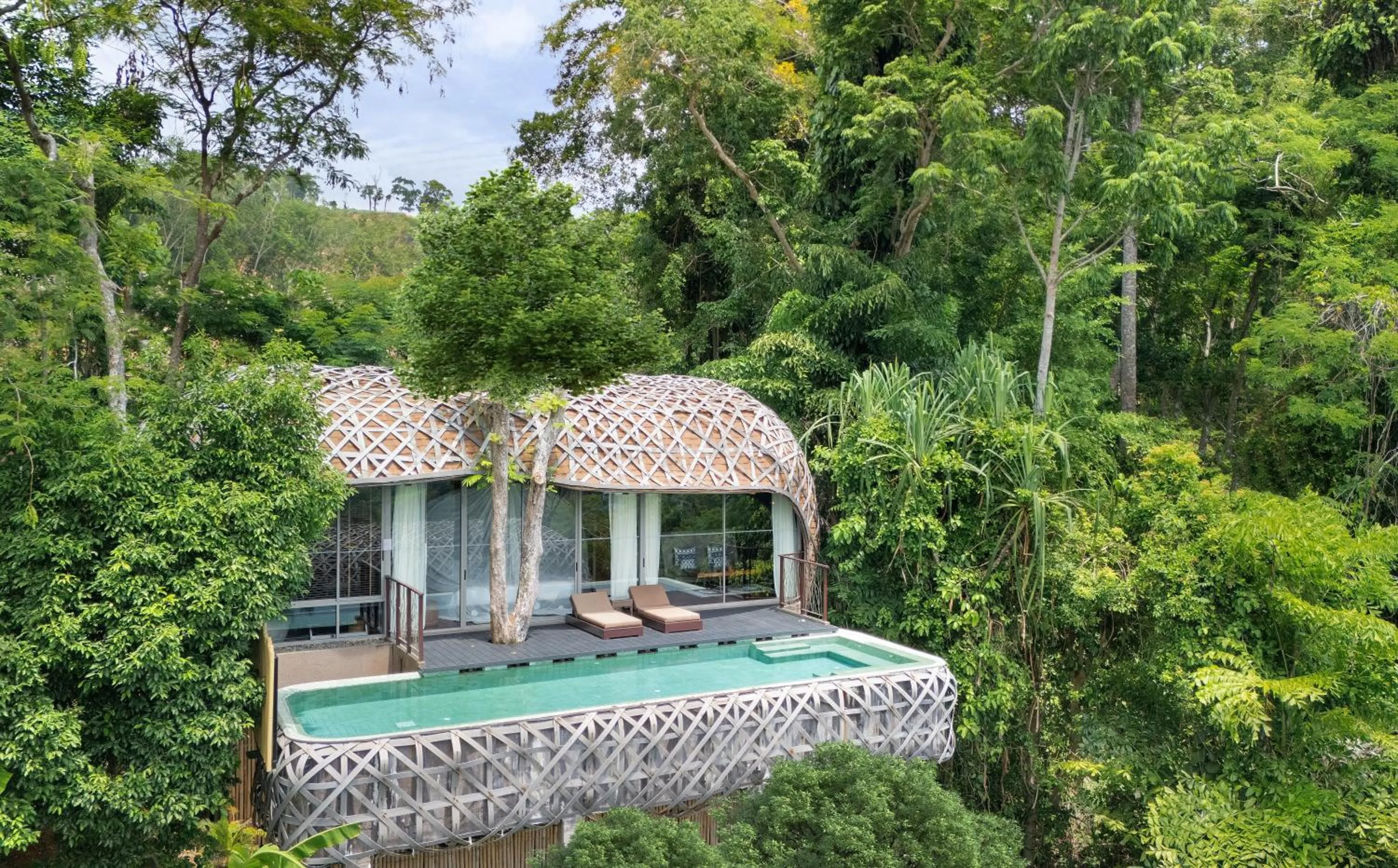 Bird's eye view in Keemala