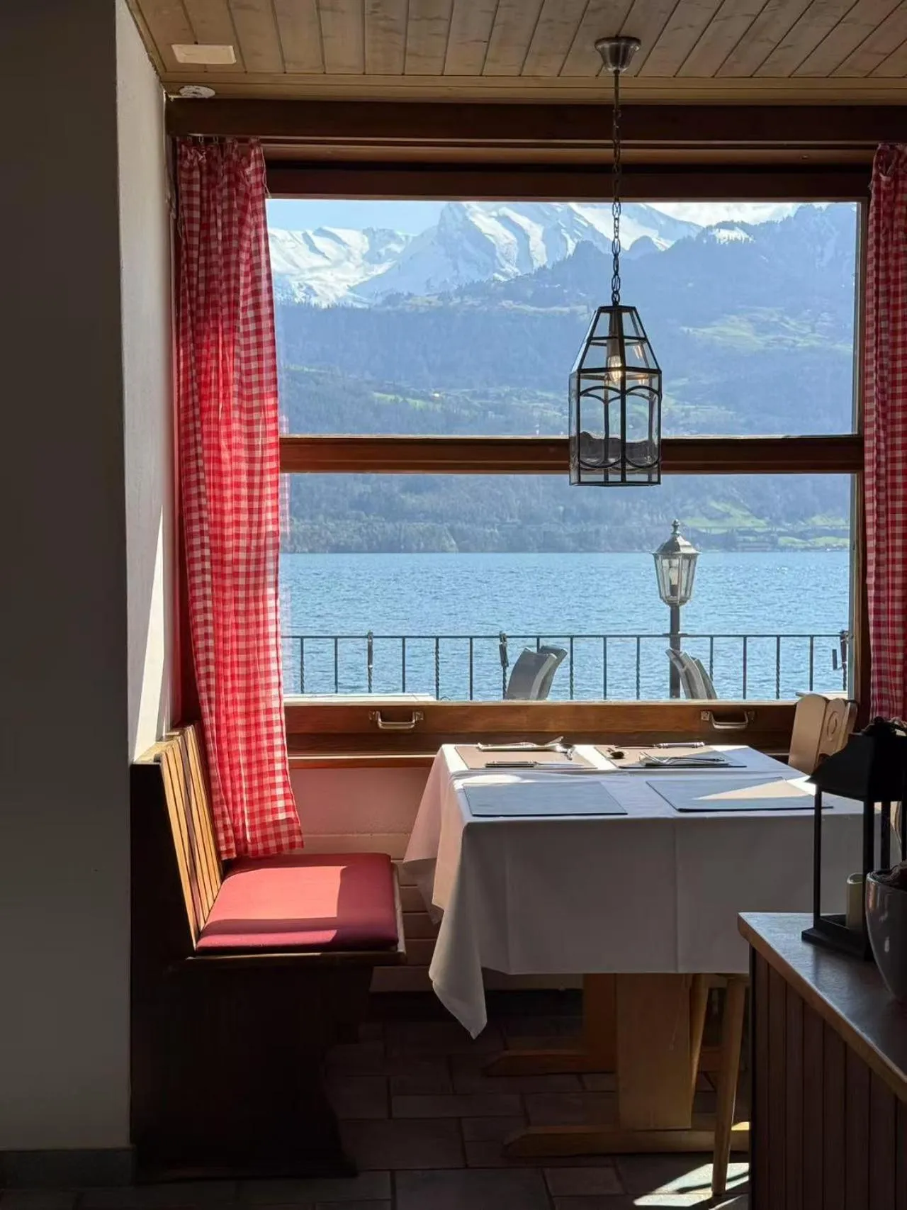 Dining area in Seehotel Schwert