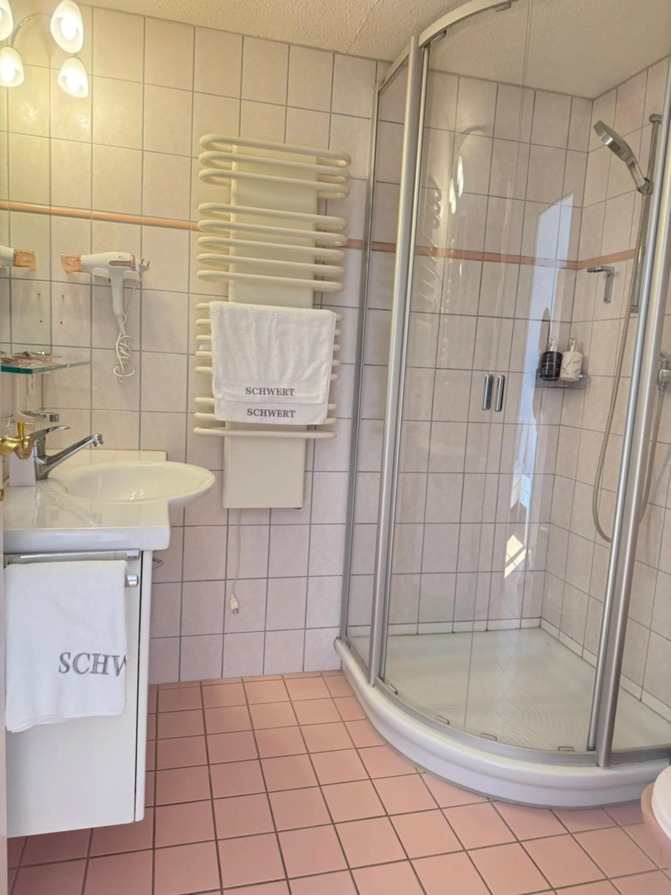 Bathroom in Seehotel Schwert