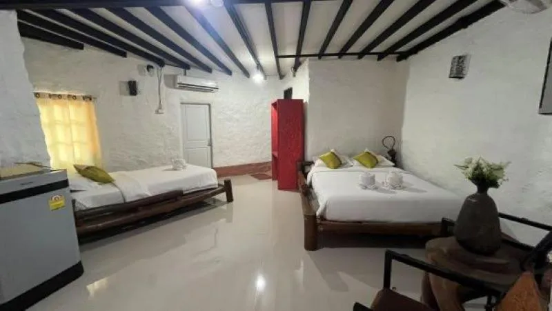 Bed in Hern Lhin Natural Resort