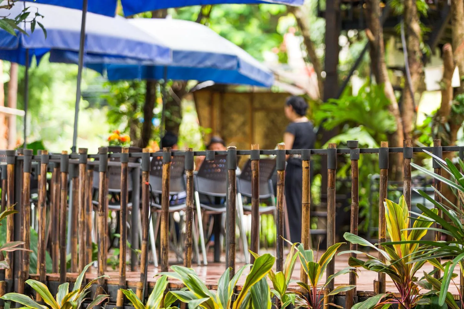 Patio in Hern Lhin Natural Resort