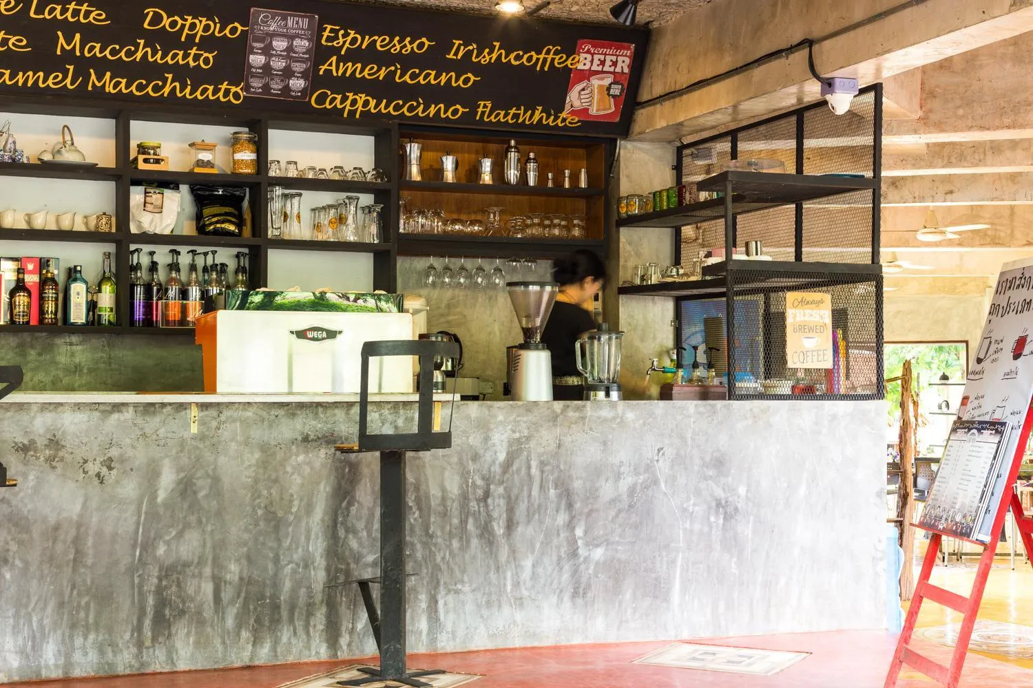 Communal lounge/ TV room in Hern Lhin Natural Resort