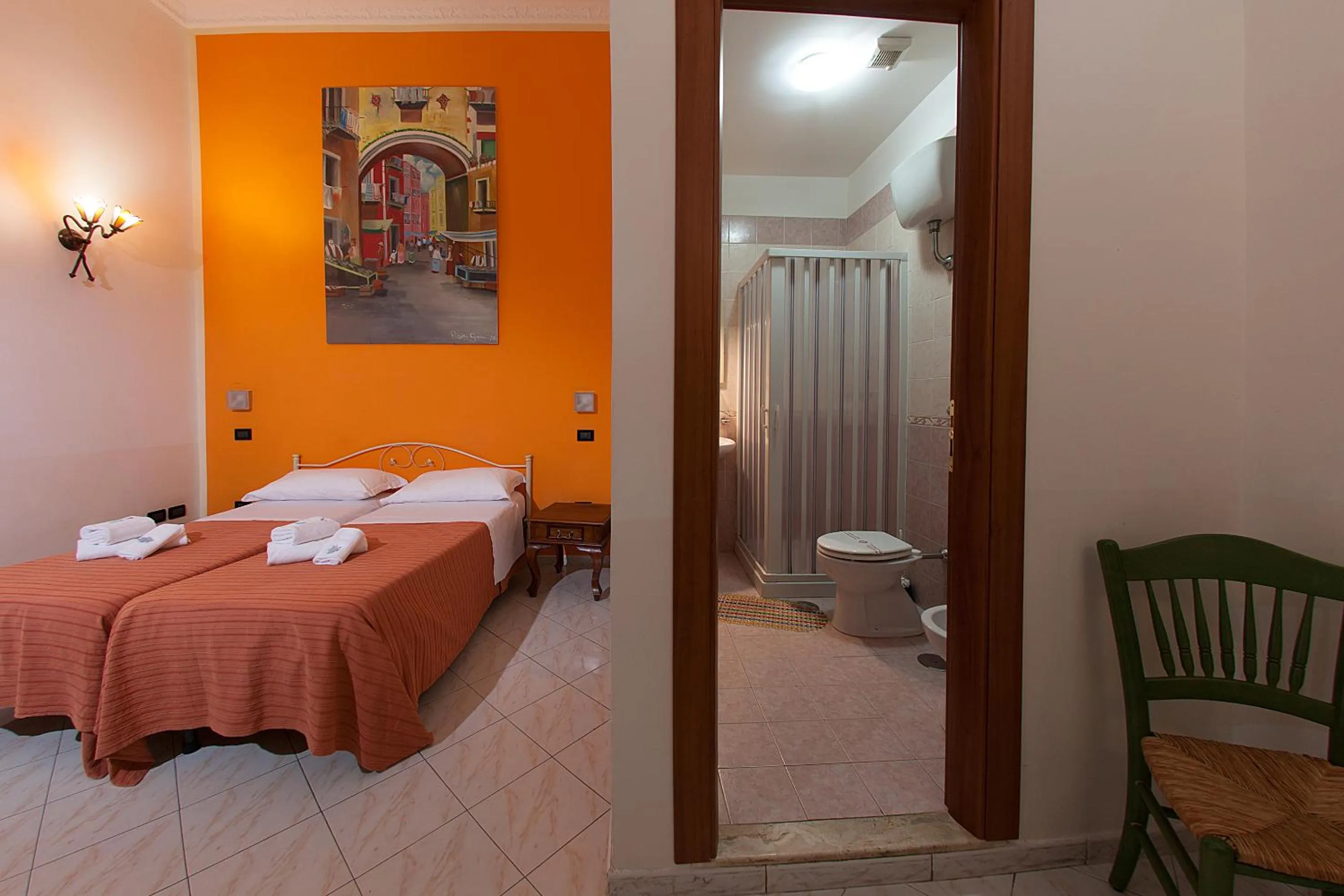 Photo of the whole room, Bed in Anna's Family