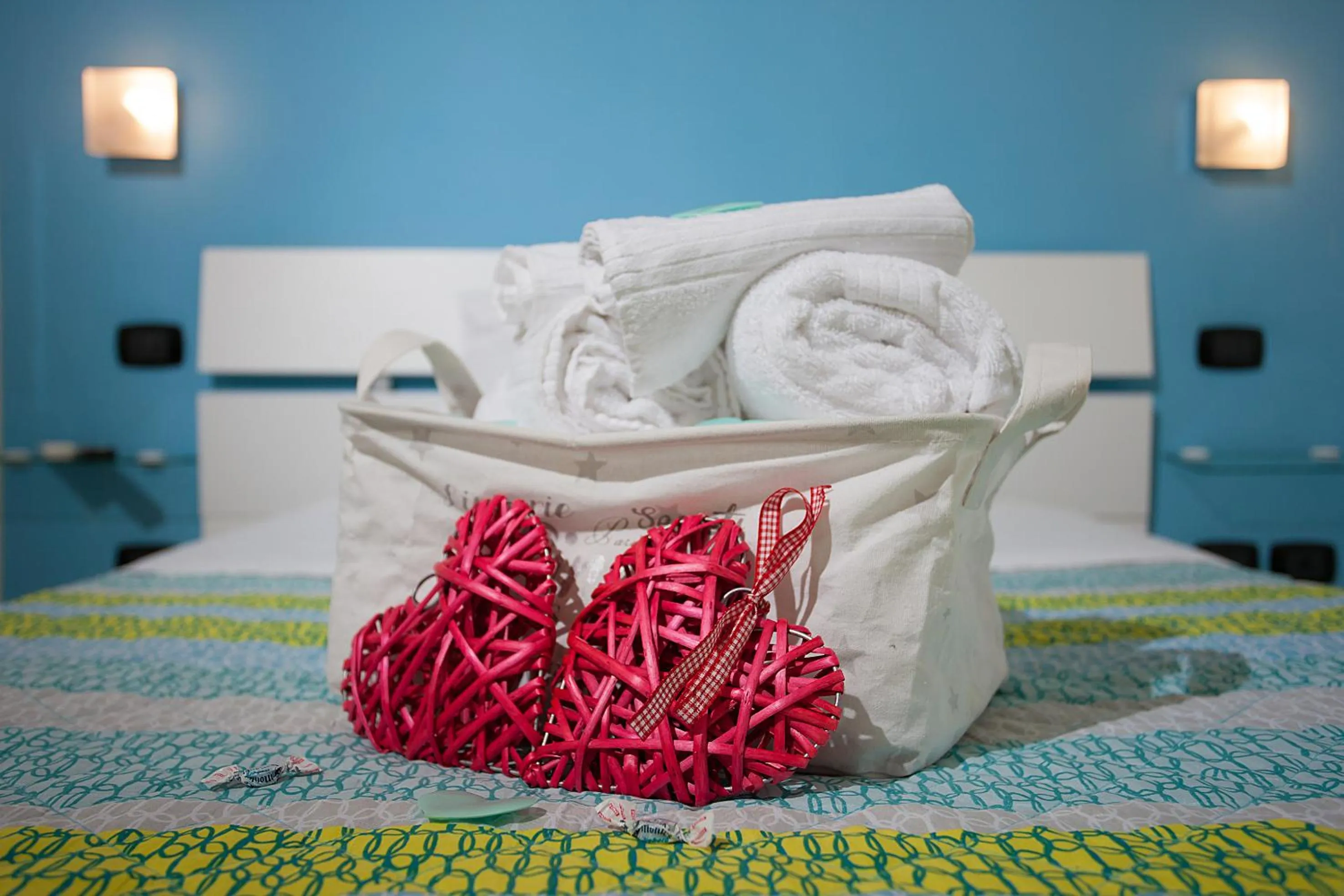 Decorative detail, Bed in Anna's Family