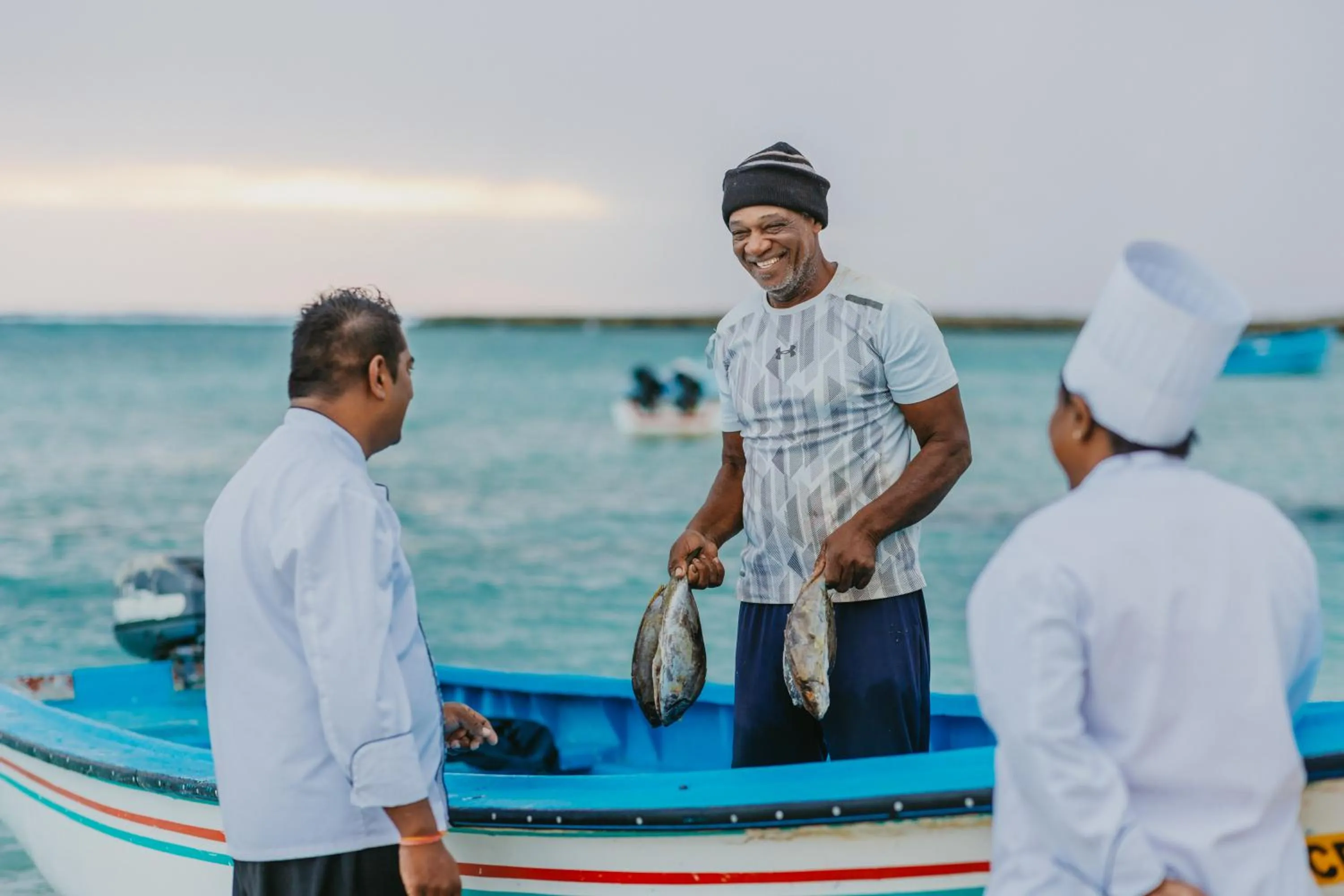 People in Cotton Bay Resort & Spa